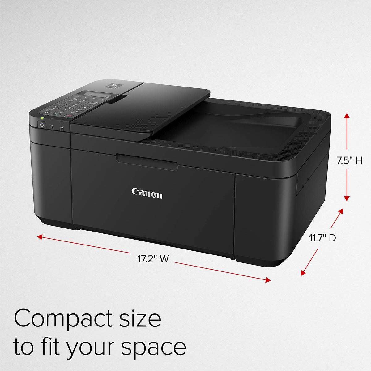 Canon PIXMA TR4720 - All-in-One Wireless Printer for Home Use, Print, Copy, Scan, and Built-in Fax, with Auto Document Feeder, Mobile Printing, Black ๐ All In One Marketplace Canada
