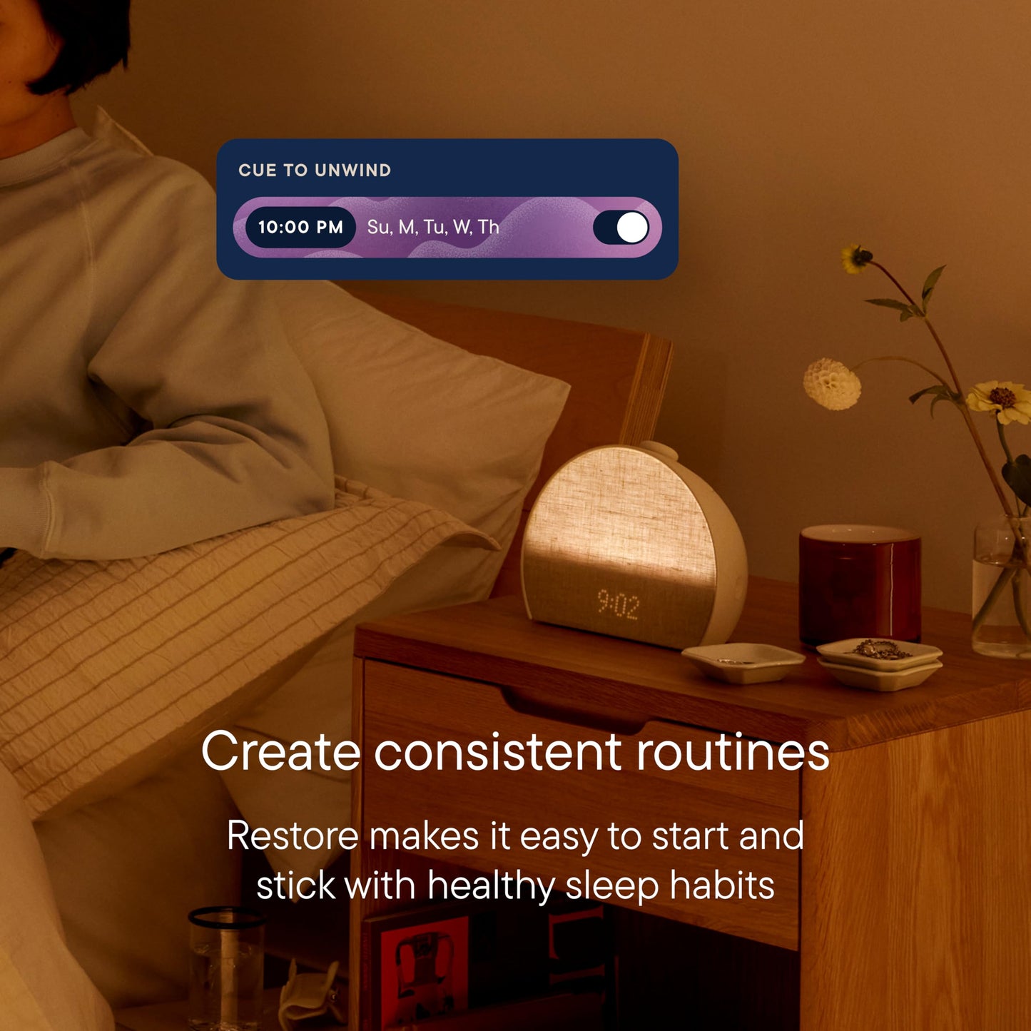 Hatch Restore 3 Sunrise Alarm Clock, Sound Machine, Smart Light (Putty) - White Noise, Screen-Free Sleep Routine ๐ All In One Marketplace Canada