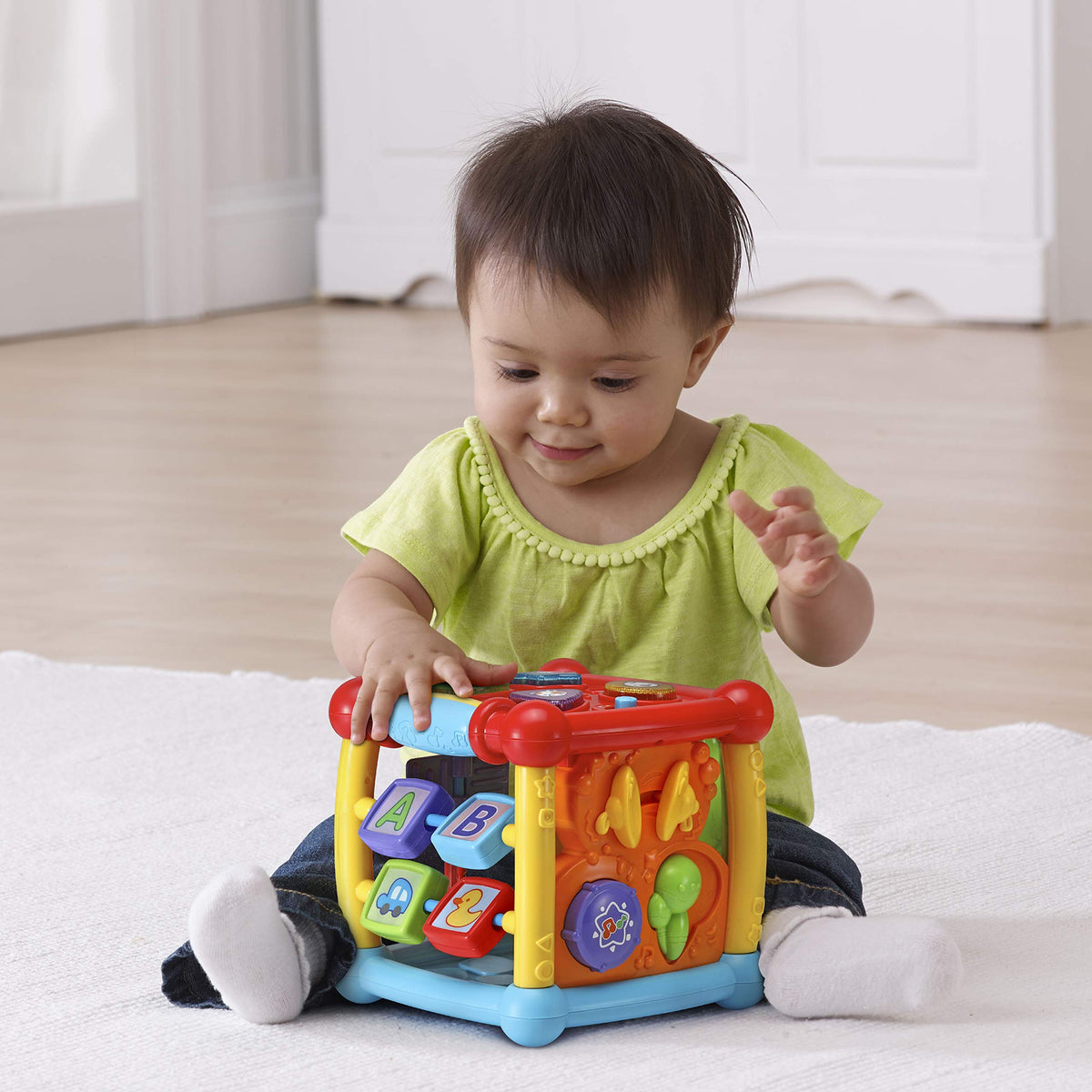 VTech Busy Learners Activity Cube (Frustration Free Packaging) ๐ All In One Marketplace Canada