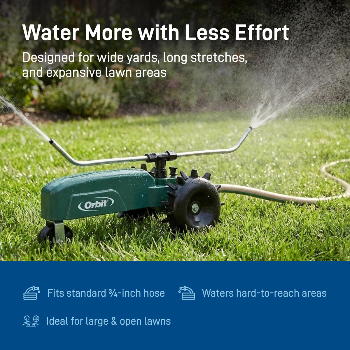 Orbit 58322 Traveling Sprinkler ๐ All In One Marketplace Canada