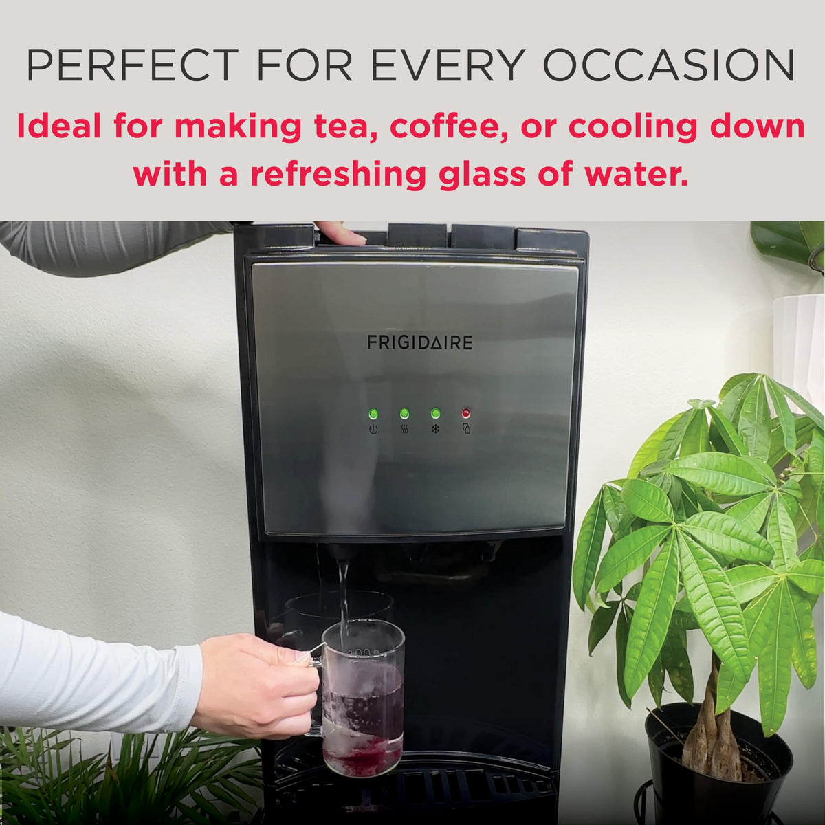 Frigidaire, 5 Gallon Bottom Loading Hot and Cold Water Dispenser, Stainless Steel ๐ All In One Marketplace Canada