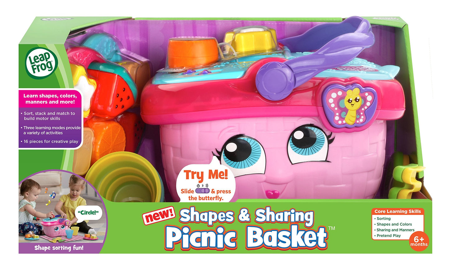 LeapFrog Shapes & Sharing Picnic Basket (English Version) ๐ All In One Marketplace Canada
