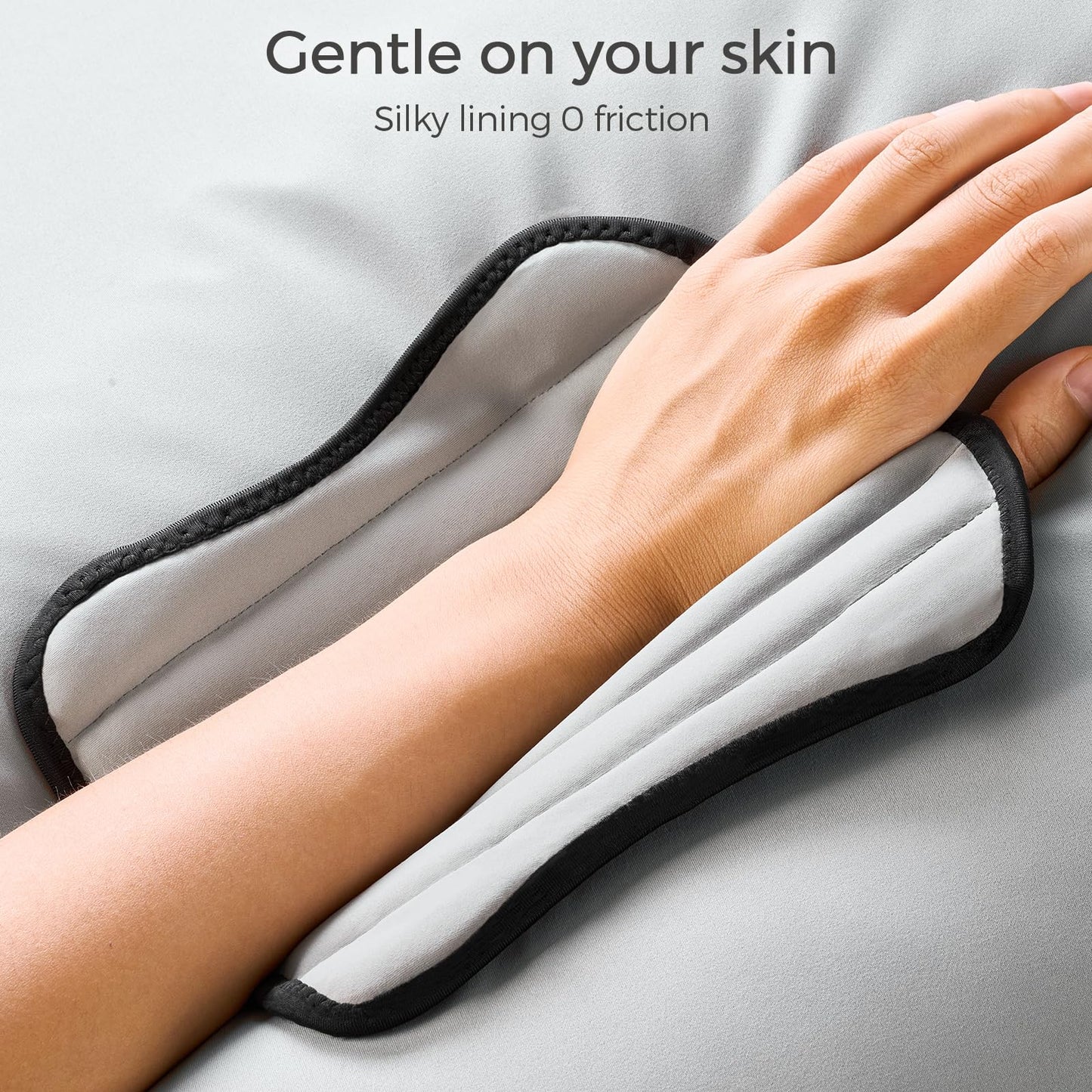 FREETOO Carpal Tunnel Wrist Brace Pro, Single-Pull Wrist Support for Sleeping with S Shape Splint, Lightweight Hand Brace for Women Men, Tendonitis, Arthritis Pain Relief, Black/Light Gray(Right,S/M) 🍁 All In One Marketplace Canada
