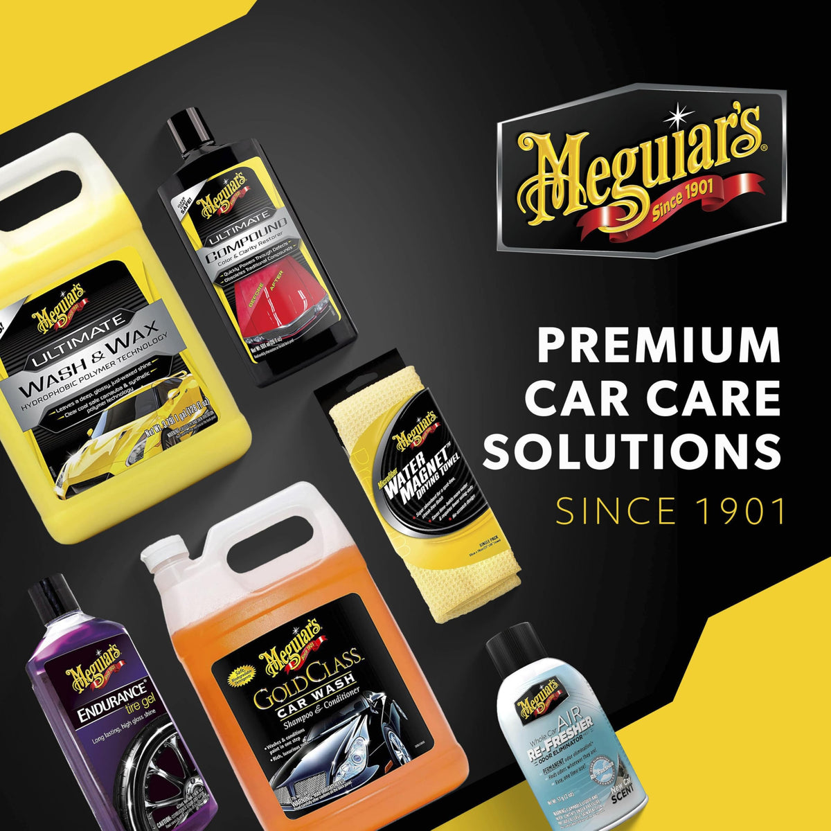 Meguiar's Gold Class Carnauba Plus Premium Liquid Wax Kit, Car Detailing Kit with a Pure Carnauba Wax Blend and a Foam Applicator Pad for Keeping Glossy Paint Protected Like a Pro, 16 Oz Bottle ๐ All In One Marketplace Canada