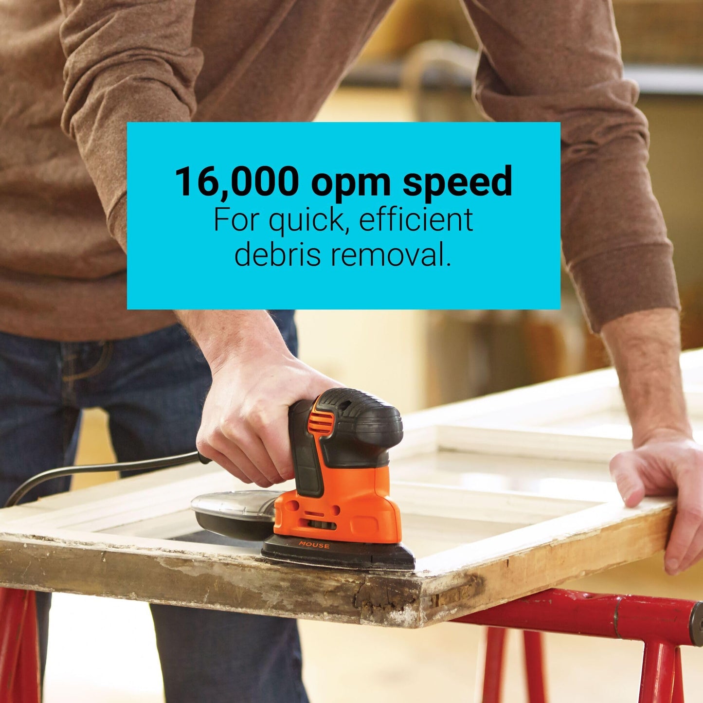 BLACK+DECKER MOUSE 1.2 Amp Electric Detail Sander (BDEMS600) ๐ All In One Marketplace Canada