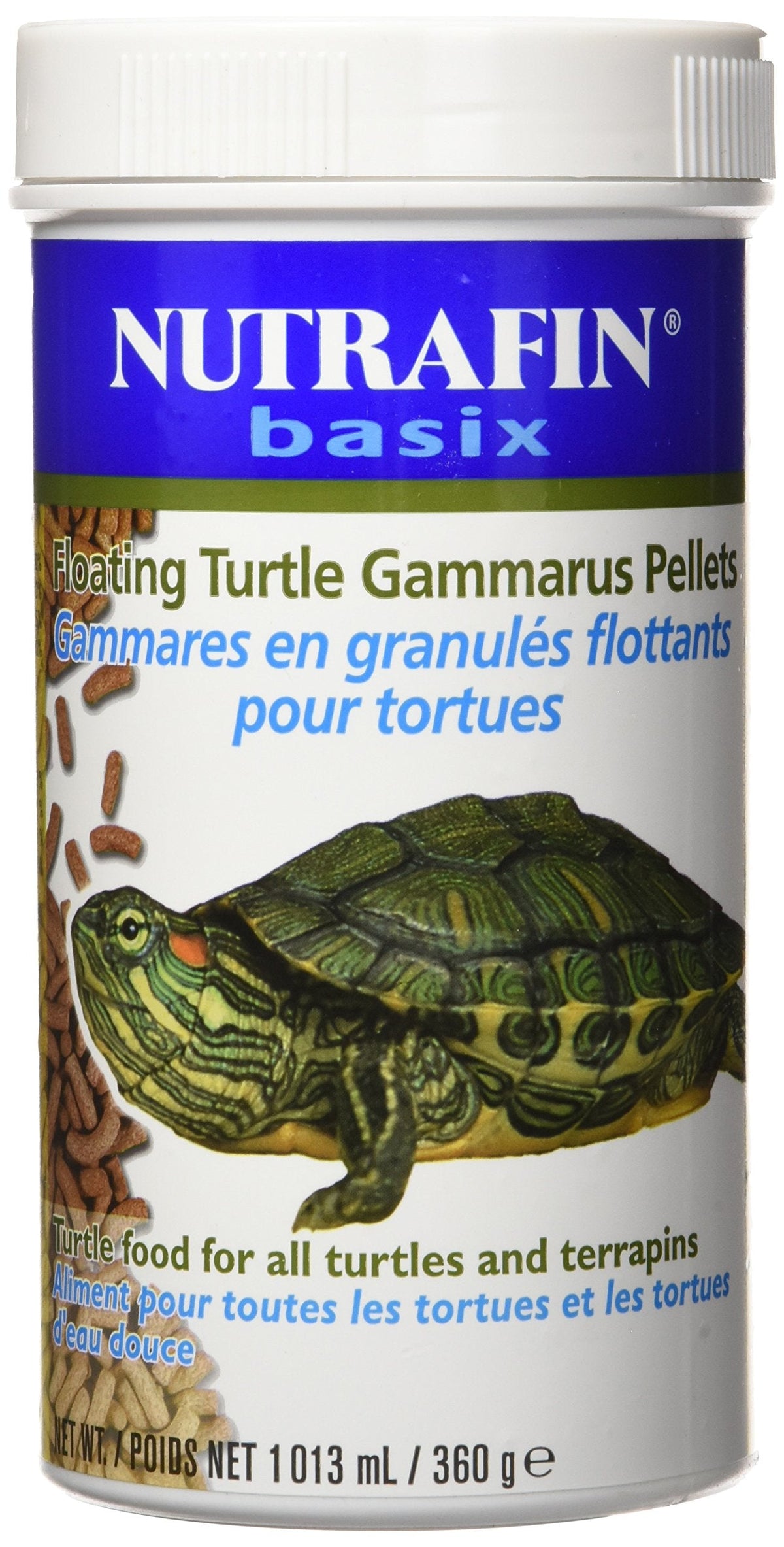 Nutrafin A7428 Basix Turtle Gammarus Pellet, 360g 12.6-Ounce ๐ All In One Marketplace Canada