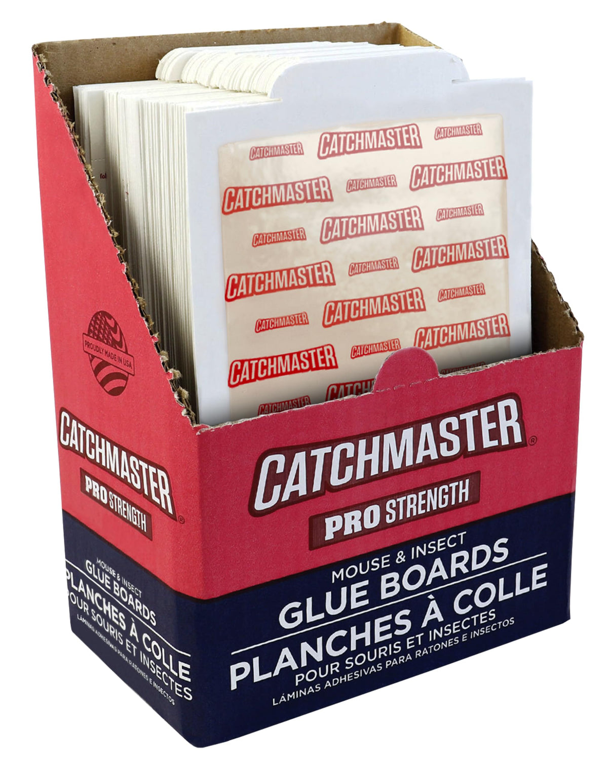 Catchmaster Mouse & Insect Glue Boards 60pk, Mouse Traps Indoor for Home, Adhesive Bug Catcher, Rat & Rodent Sticky Trap, Bulk Glue Traps Used by Pros, Pest Control for Home ๐ All In One Marketplace Canada