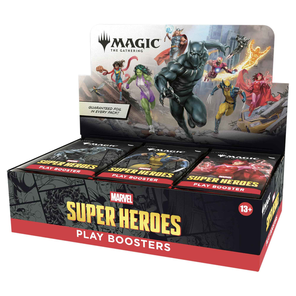 Magic: The Gathering | Marvel Super Heroes Play Booster Box | 30 Packs | Collectible Trading Card Game ๐ All In One Marketplace Canada
