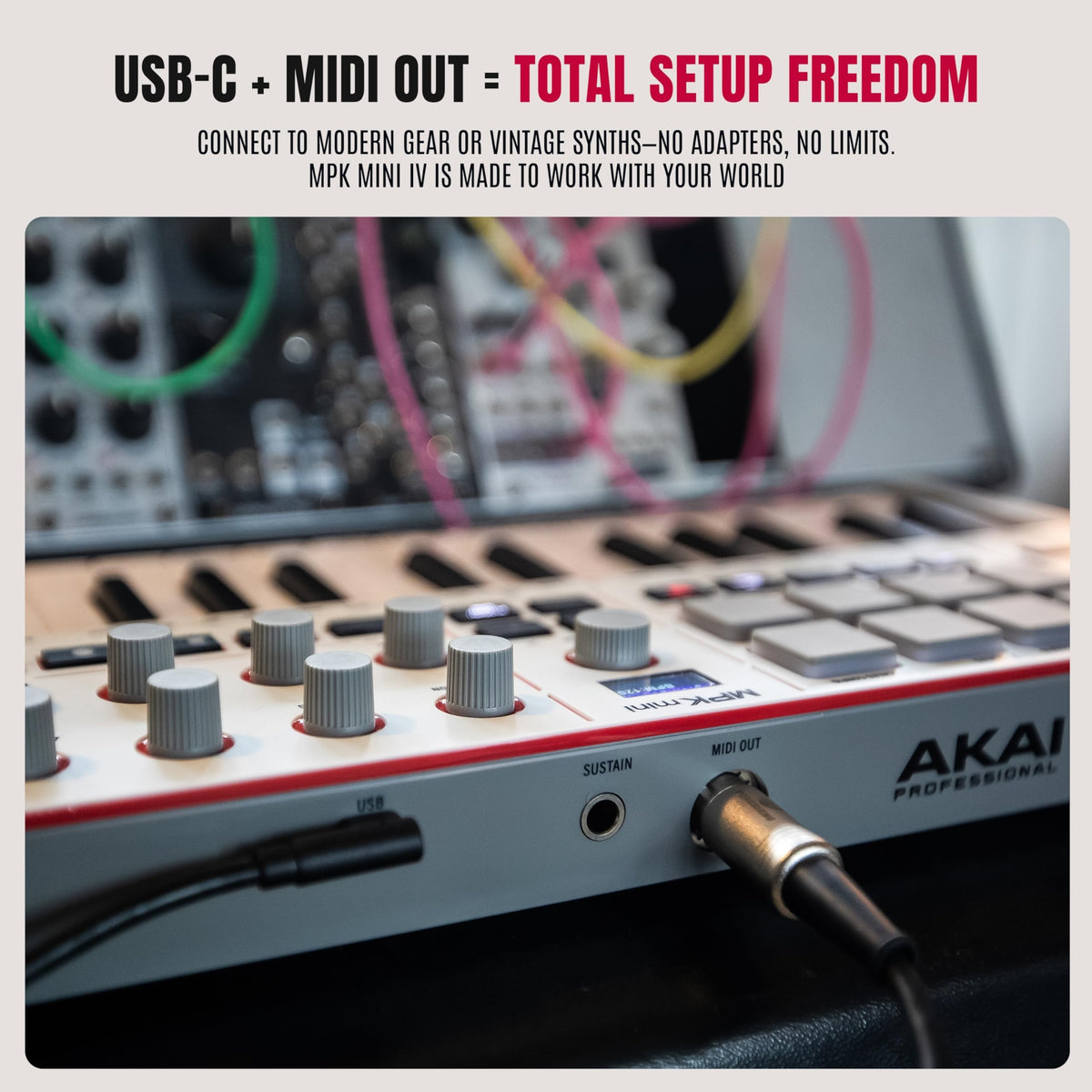 Akai Professional MPK Mini IV 25-Key USB-C MIDI Keyboard Controller, Grey ๐ All In One Marketplace Canada