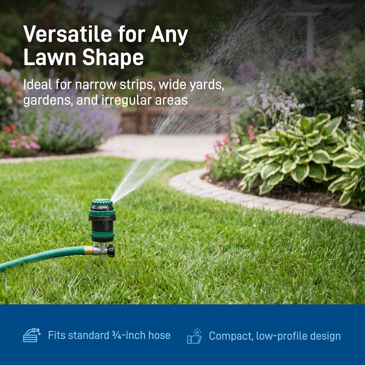 Orbit H2O-6 Gear Drive Sprinkler, Spike B 58573 ๐ All In One Marketplace Canada