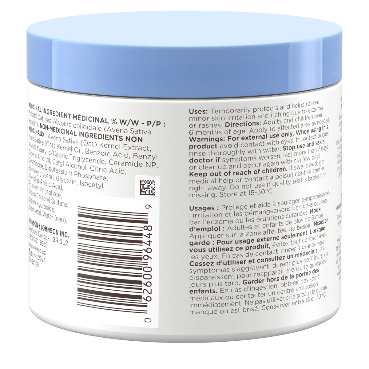 Aveeno Baby Eczema Care Nighttime Balm - With Soothing Colloidal Oat & Ceramide for Dry, Itchy Skin - Gentle Bedtime Eczema Care product Helps Strengthen Natural Moisture Barrier - Fragrance-Free 311g ๐ All In One Marketplace Canada