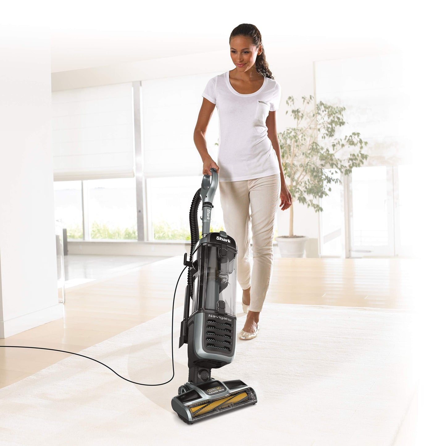 Shark Navigator Self-Cleaning Brushroll Pet Upright Vacuum (ZU62C) - Canadian Version, 35 x 30.3 x 77 cm ๐ All In One Marketplace Canada