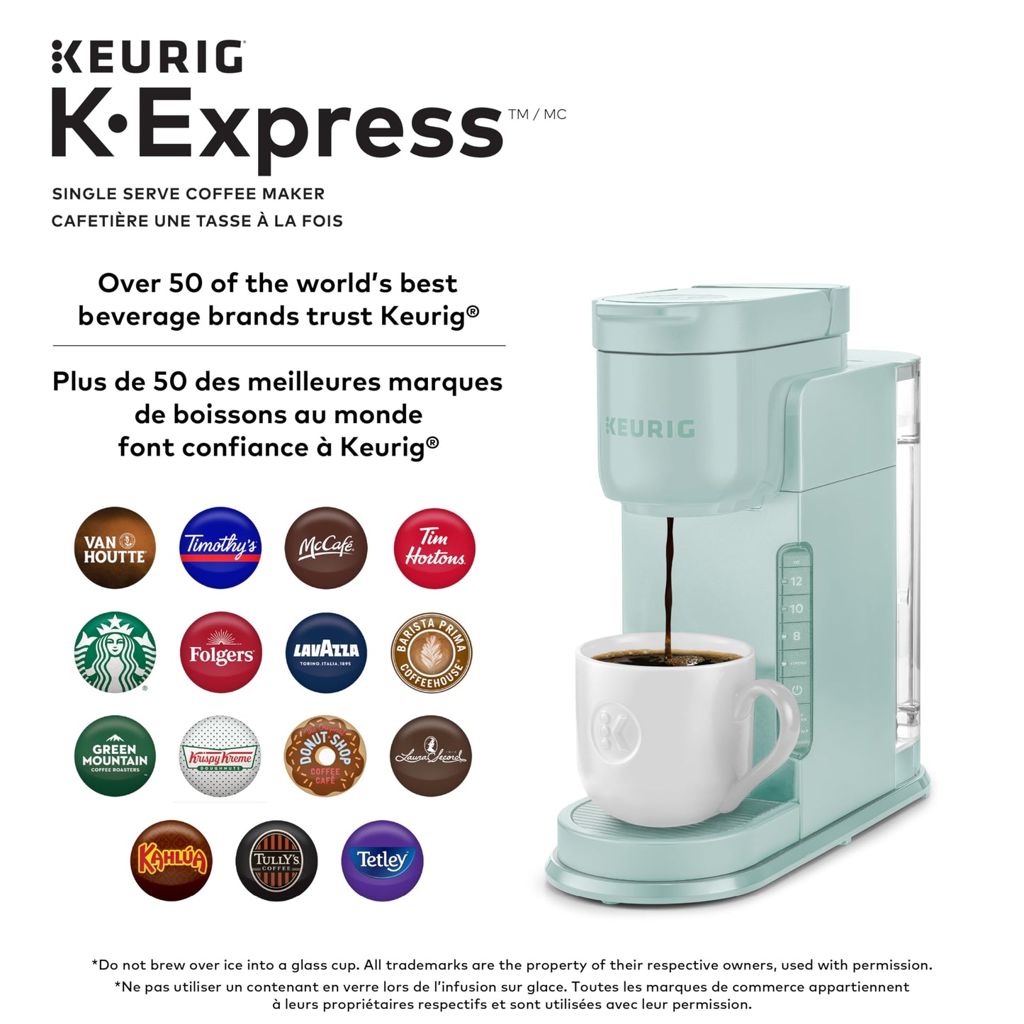 Keurig K-Express Single Serve K-Cup Pod Coffee Maker, Mint, With A Removable Reservoir And Strong Button Function ๐ All In One Marketplace Canada