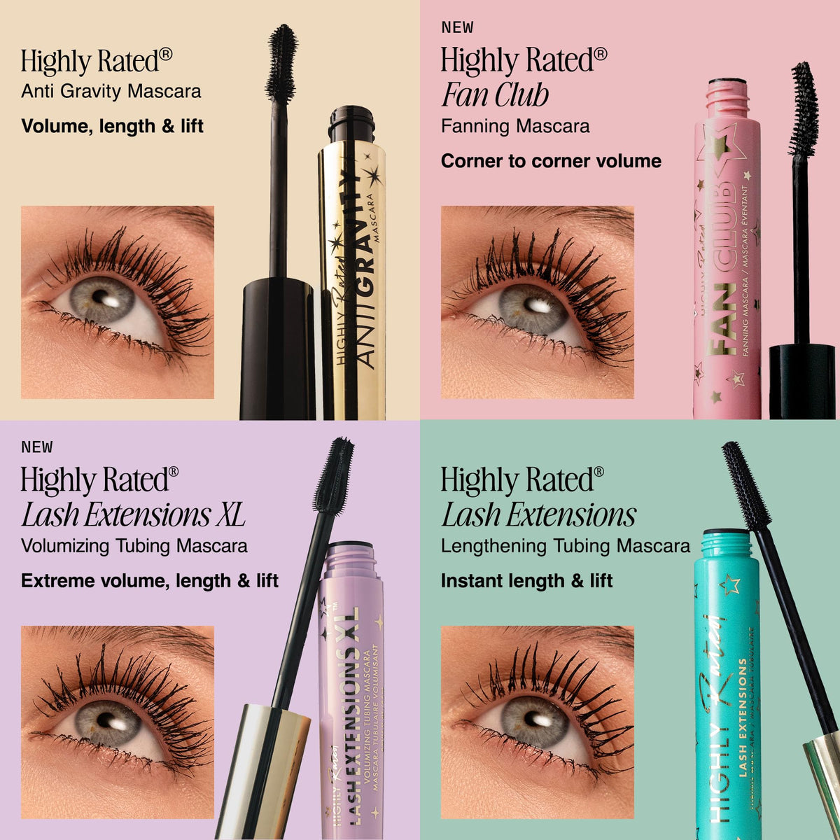 Milani Highly Rated Lash Extensions Tubing Mascara - Black, Extreme Length & Definition - Smudge-Proof, 16HR Wear - Easy Removal with Warm Water - Cruelty-Free & Vegan, 10.5 mL ๐ All In One Marketplace Canada