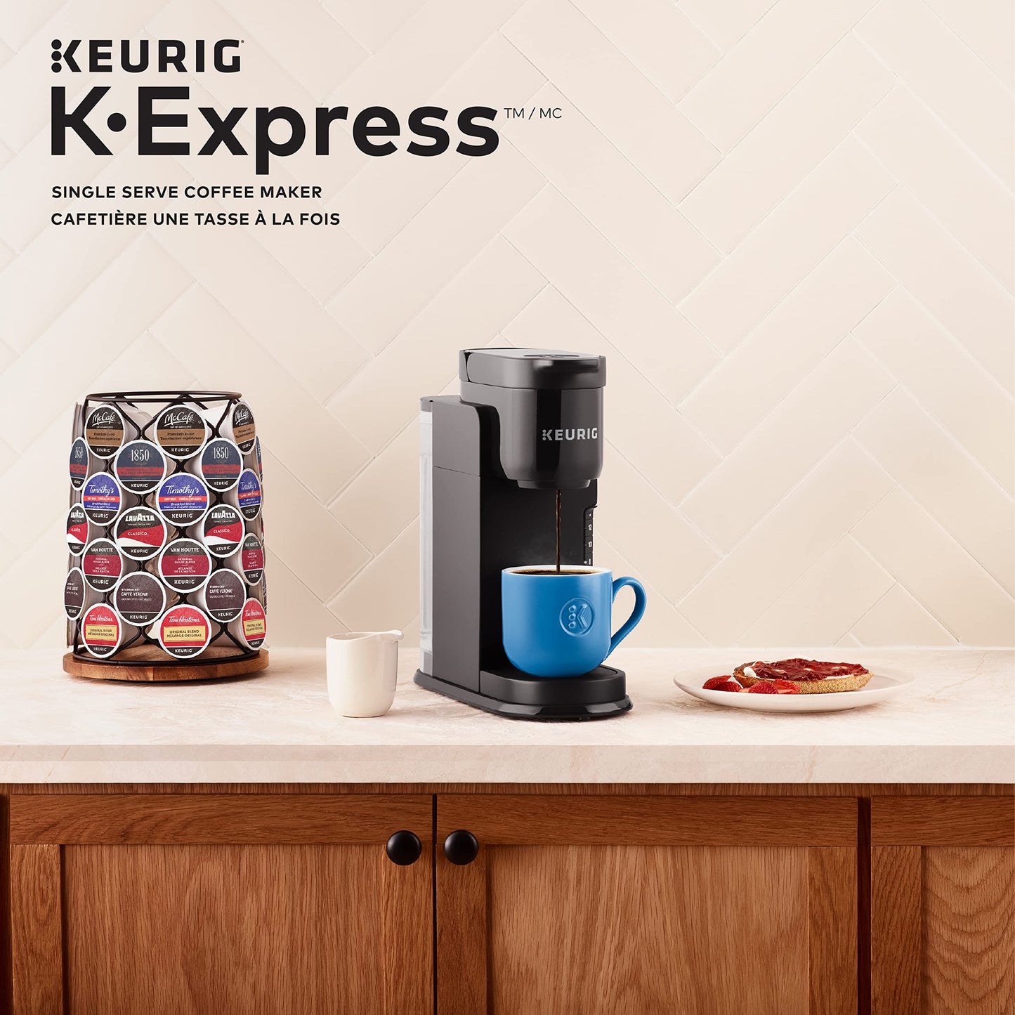 Keurig K-Express Single Serve K-Cup Pod Coffee Maker, Black, With A Removable Reservoir And Strong Button Function ๐ All In One Marketplace Canada