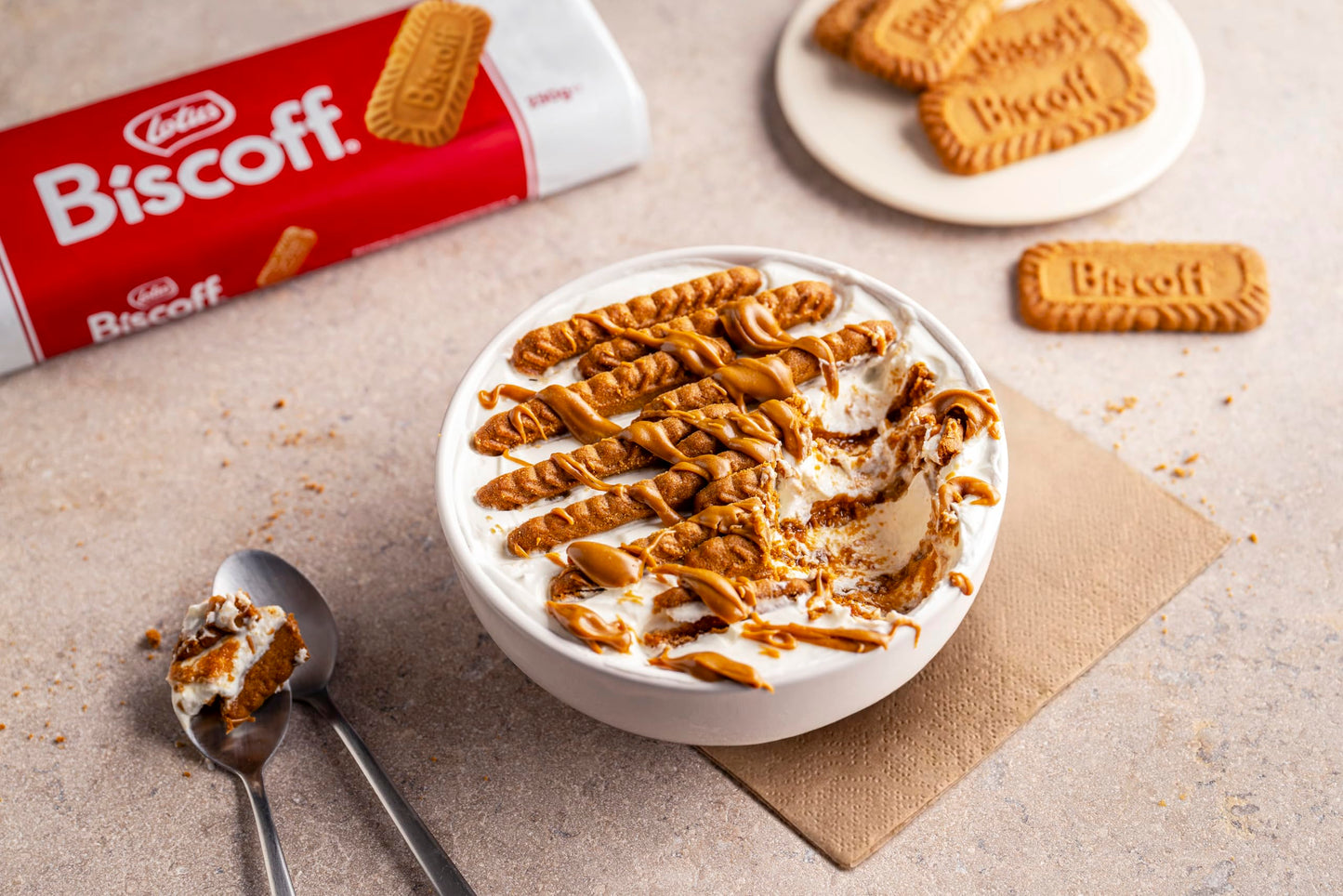 Lotus Biscoff - Caramelized Biscuit Cookies - 2 Cookies x 8 - Pack of 12 ๐ All In One Marketplace Canada