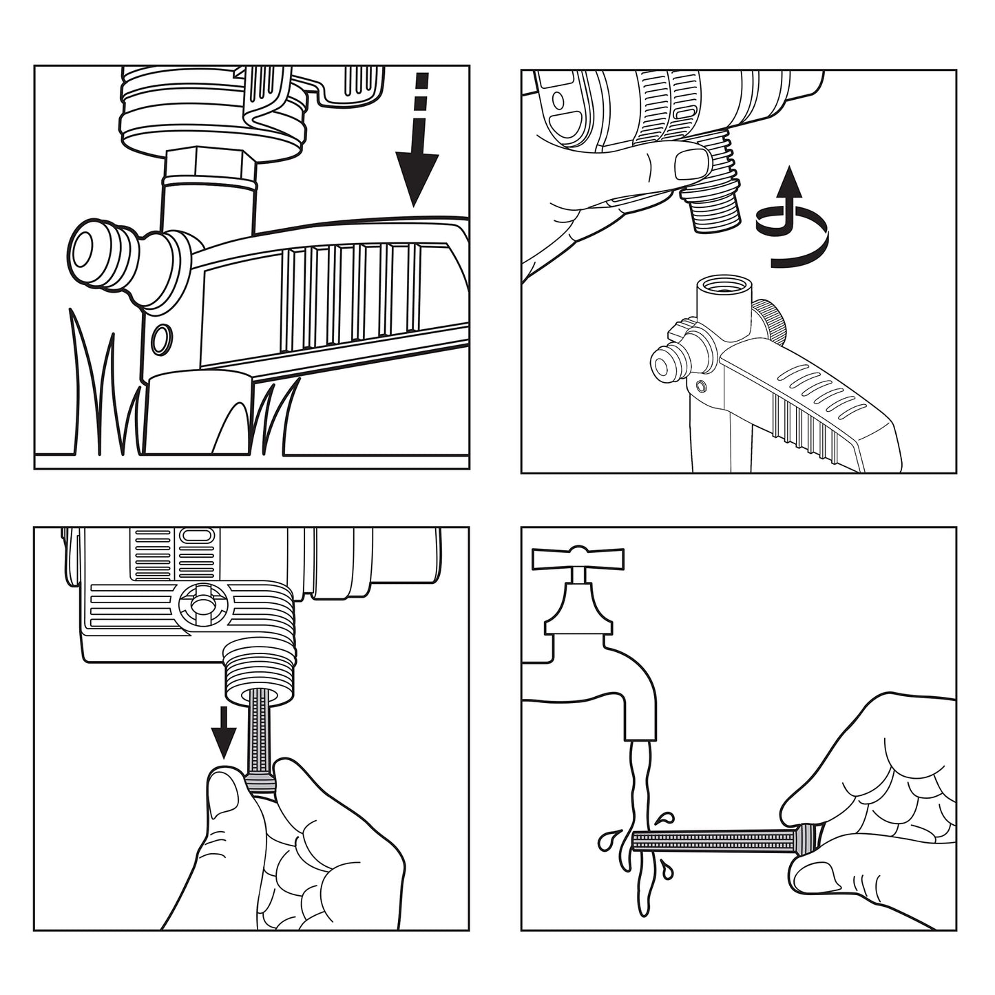 Gardena ZoomMaxx Oscillating Sprinkler on Metal Step Spike ๐ All In One Marketplace Canada