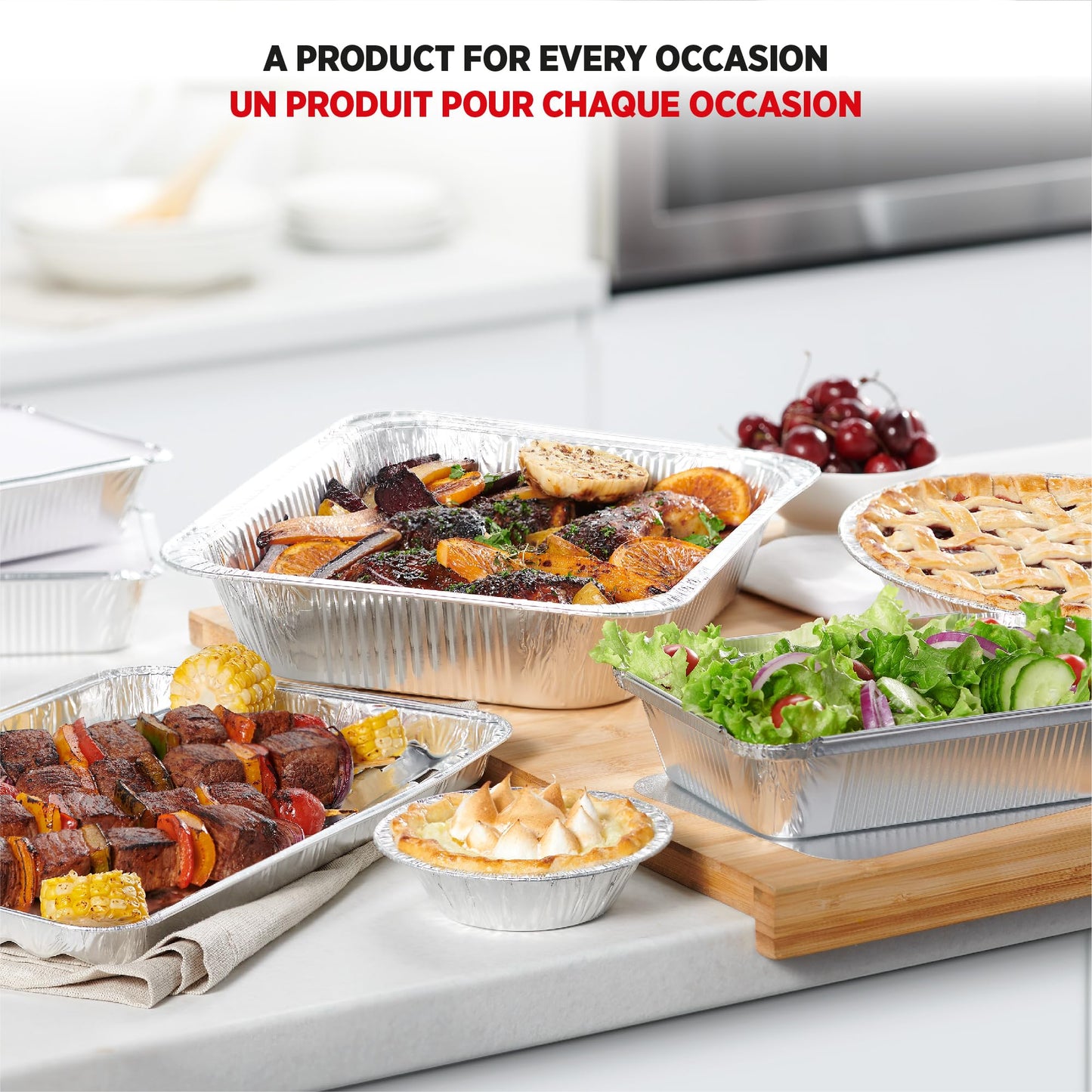 Starfrit 50-Pack Aluminum Pie Plates, 9", Disposable, Oven & Freezer Safe 🍁 All In One Marketplace Canada