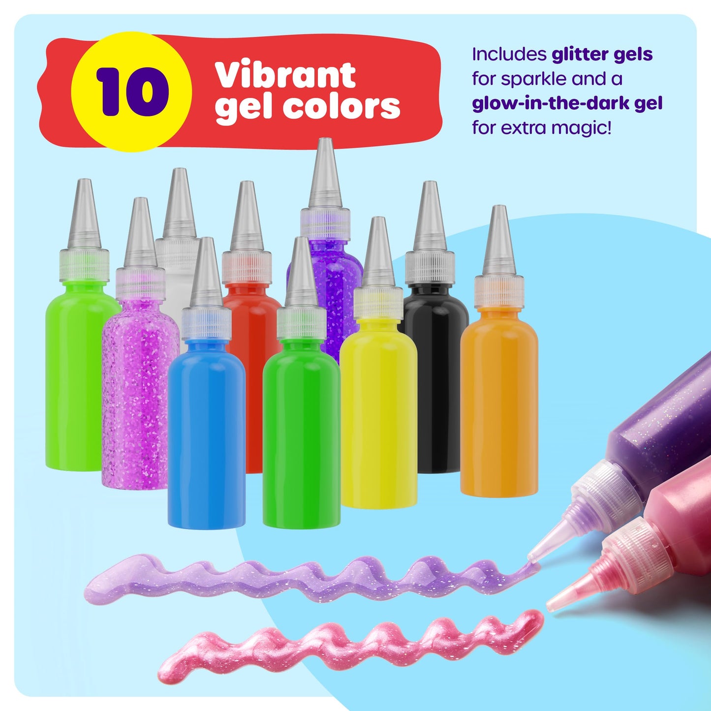 Dan&Darci Aqua Fairy Water Gel Kit for Kids - Craft for Kids - Magic Elf Toy Kits - Waters Pets - DIY Squishy Maker - Make Your Own Squishies Toys Crafts for Boys & Girls Ages 6-12 π All In One Marketplace Canada