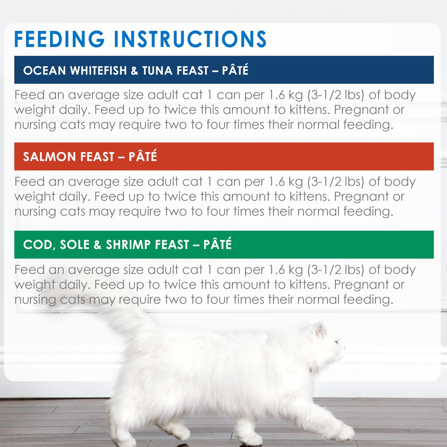 Fancy Feast Seafood Supper Wet Cat Food, Pate Variety Pack 3 Flavours - 85 g Can (24 Pack) 🍁 All In One Marketplace Canada