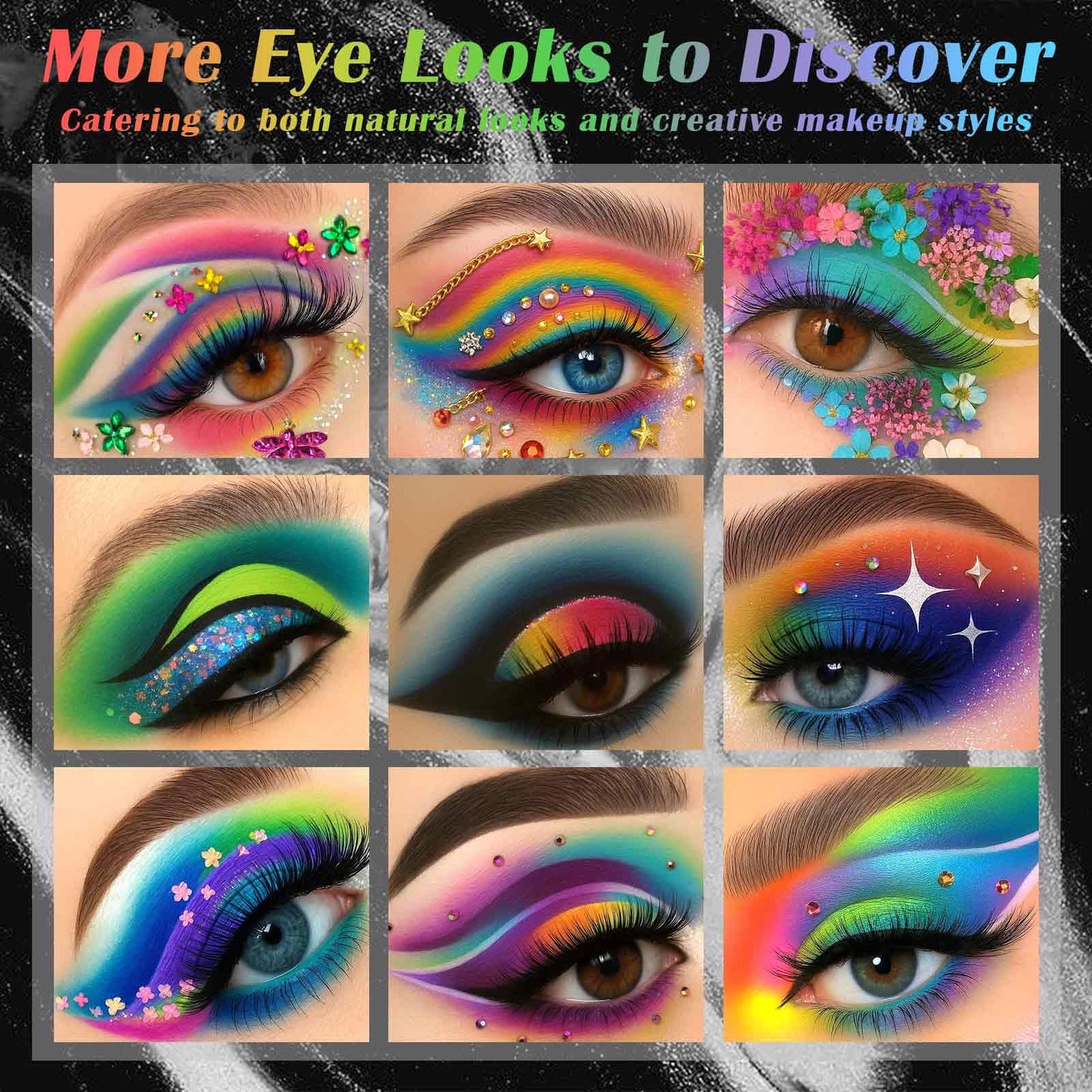 UCANBE Highly Pigmented Eye Makeup Palette, Matte Shimmer Metallic Eyeshadow Pallet Long Lasting Blendable Natural Colors Make Up Eye Shadows Cosmetics Gift Kit ๐ All In One Marketplace Canada