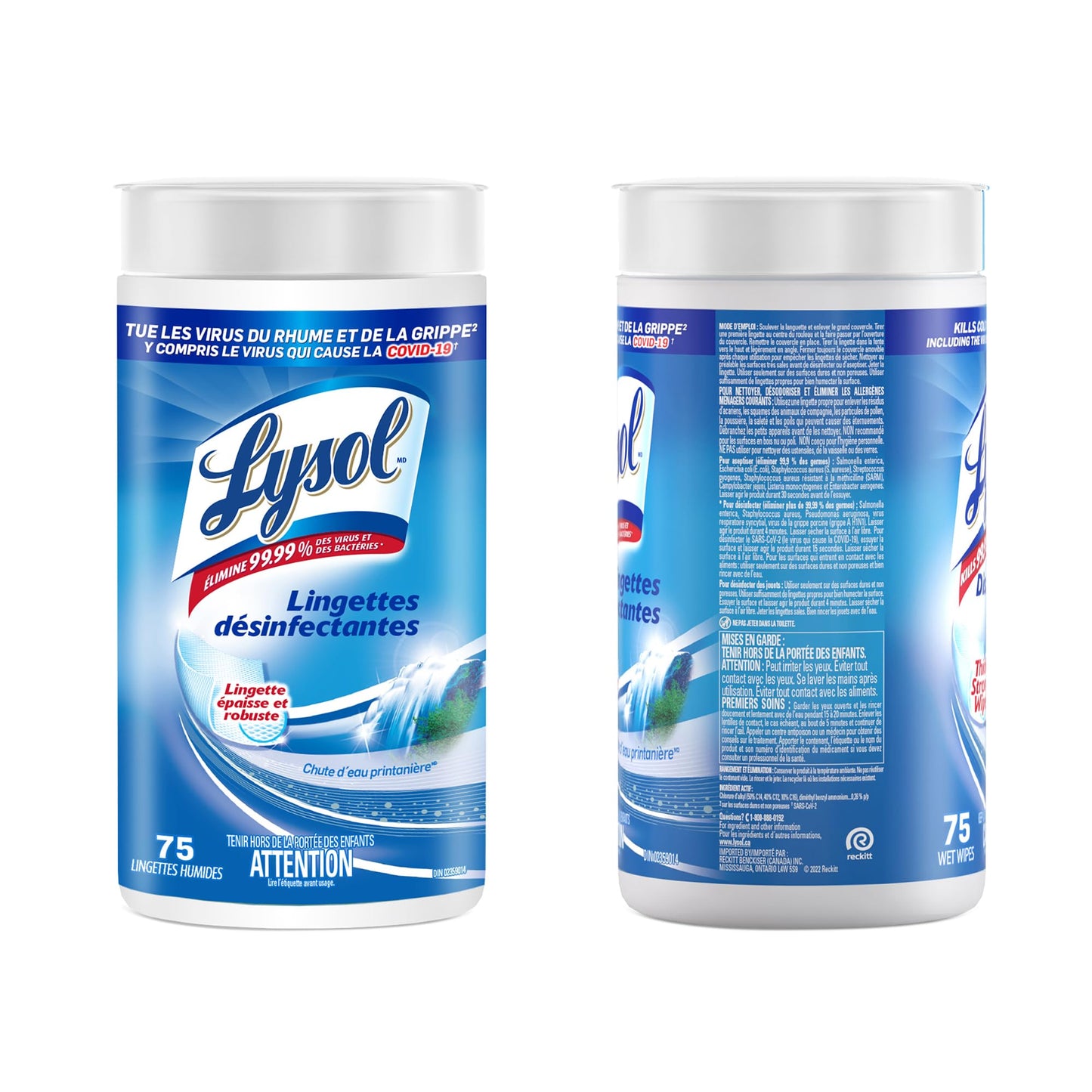 Lysol Thick Strong Disinfecting Wipes, 6 X 75 ct ๐ All In One Marketplace Canada