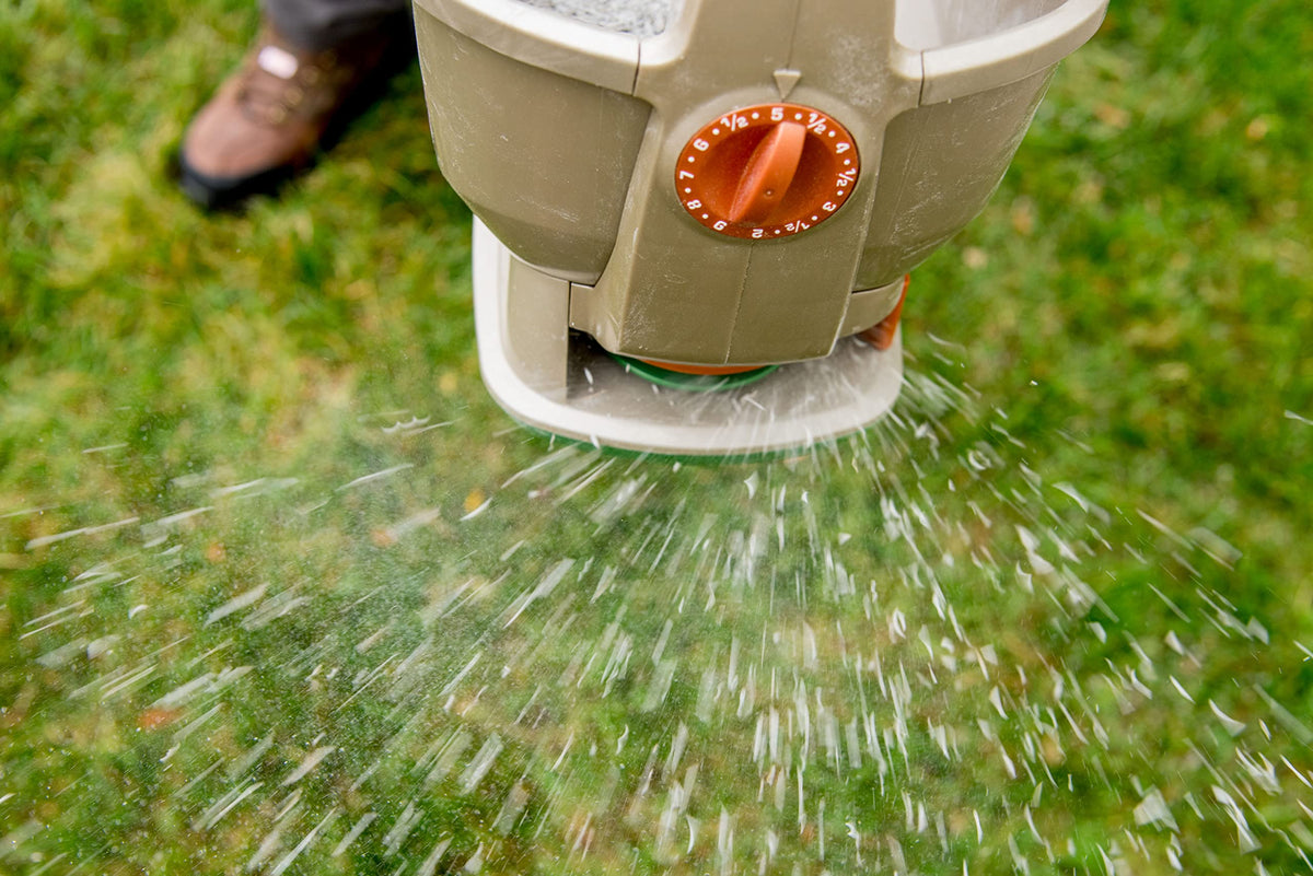 Scotts Wizz Year-Round Spreader - Battery Powered, Handheld for Even Application of Seed, Fertilizer or Ice Melt (230 sq Meters / 2,500 sq feet Coverage) ๐ All In One Marketplace Canada