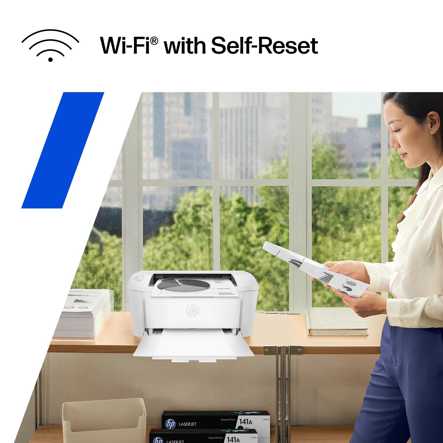 HP LaserJet M110w Wireless Black & White Printer ๐ All In One Marketplace Canada