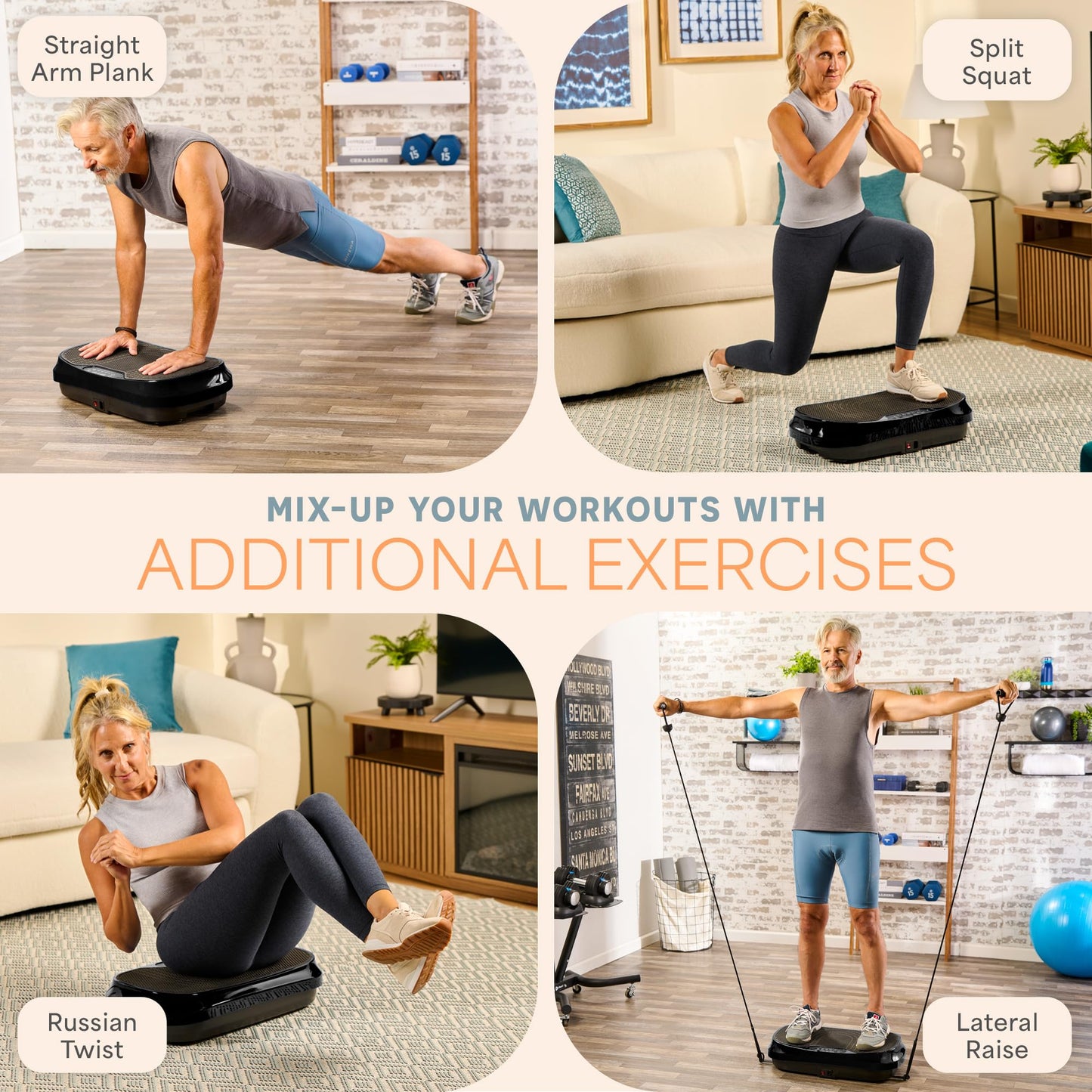 Lifepro Waver Mini Vibration Plate Exercise Machine, Compact & Powefull π All In One Marketplace Canada