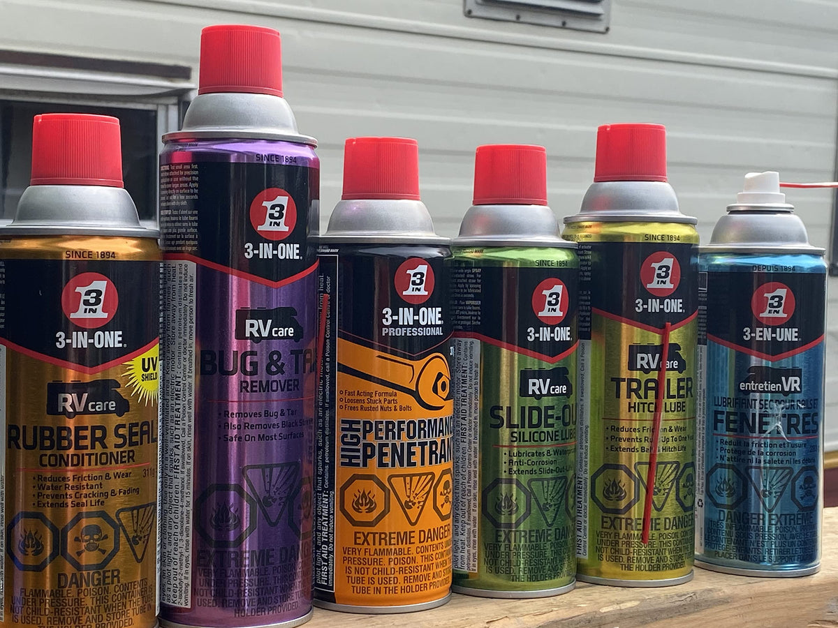 3-in-ONE RV Care Rubber Seal Conditioner 311g | Seal in Long-Lasting Protection from Weather and Sun by Using a Mess-Free Rubber Seal Conditioner with UV Shield | 01290 | Single Can ๐ All In One Marketplace Canada