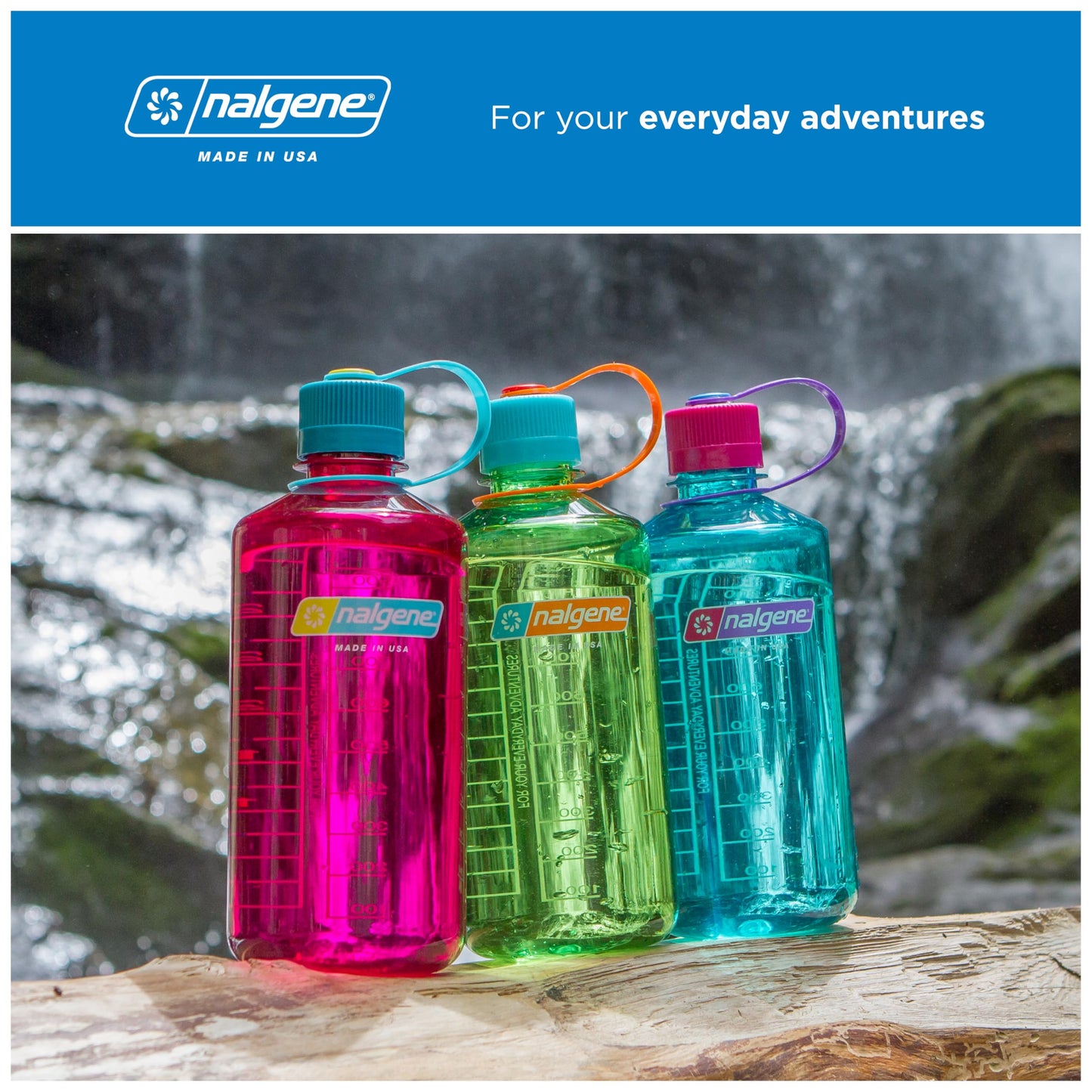 Nalgene 32 oz Narrow Mouth Water Bottle, Gray ๐ All In One Marketplace Canada