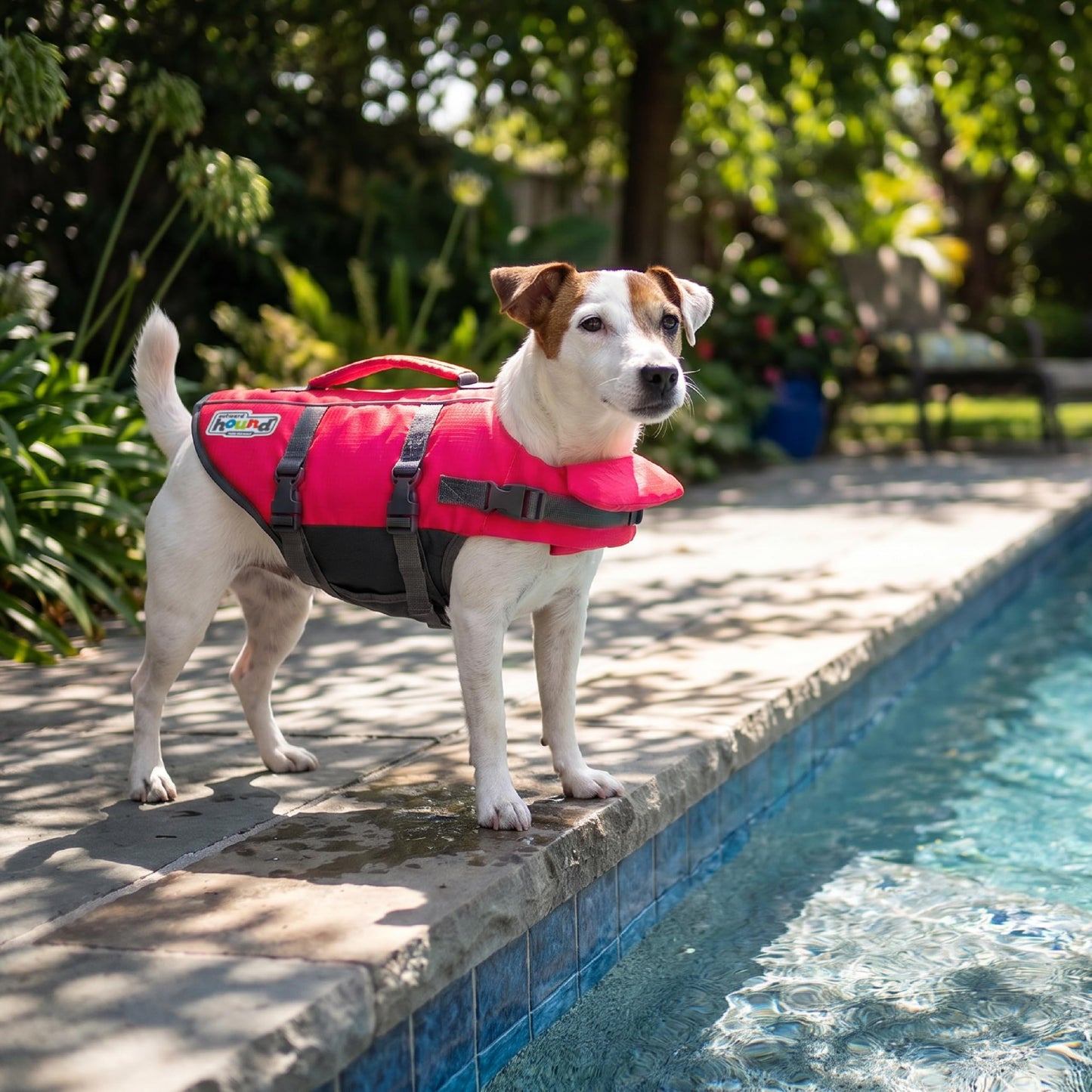 Outward Hound Granby Splash Dog Life Jacket with Handle, Reflective Floating Vest for Swimming & Boating, Maximum Buoyancy, All Skill Levels, Small Dogs & Puppies (16โ20" Girth), Pink, Small ๐ All In One Marketplace Canada