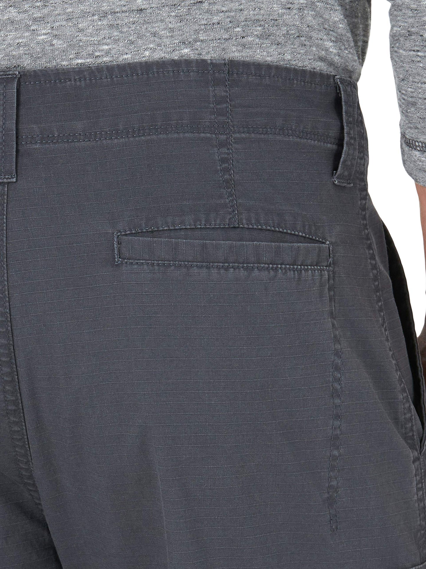Wrangler Authentics Men's Classic Cargo Stretch Short, Anthracite, 36 ๐ All In One Marketplace Canada