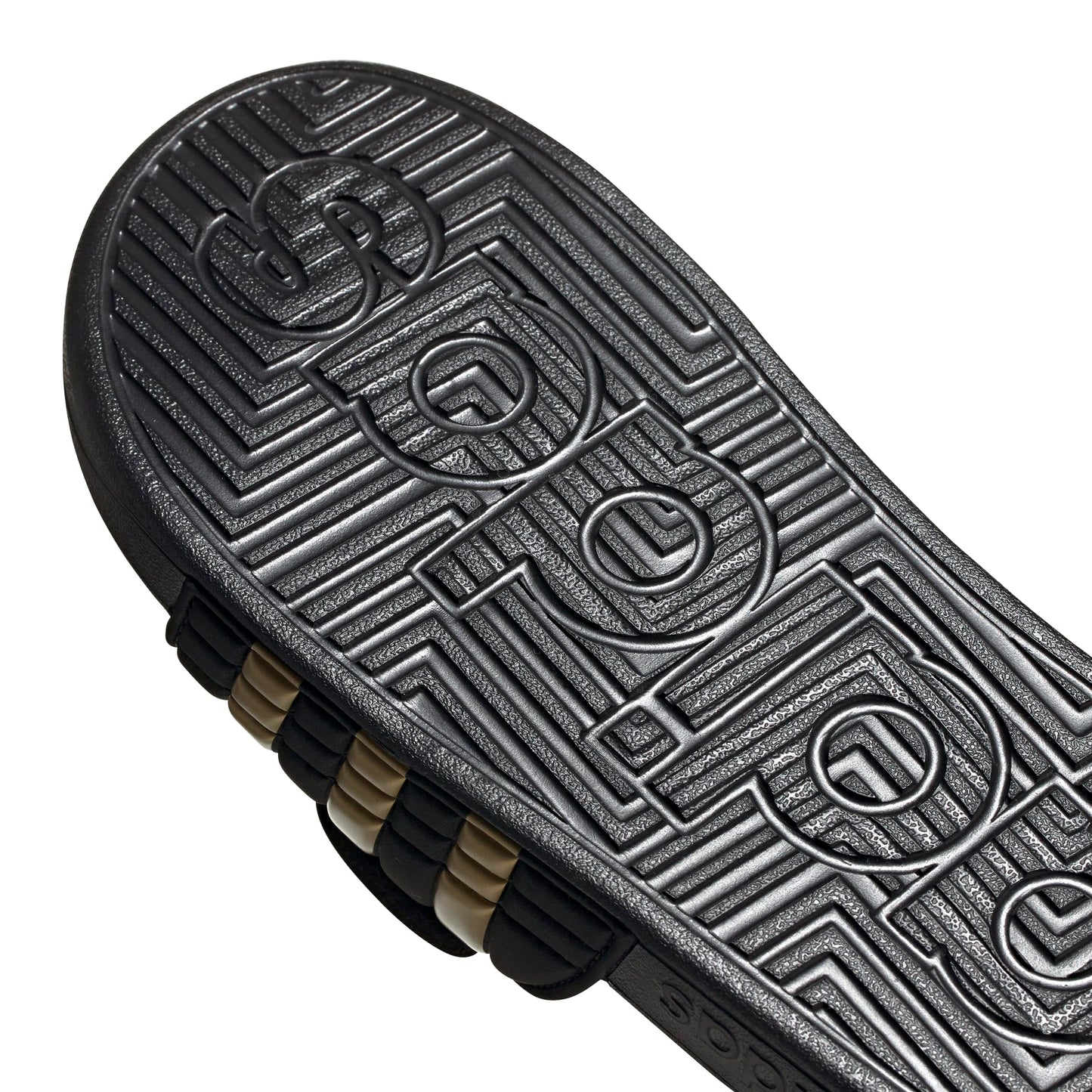 adidas Unisex-Adult Adissage, Core Black/Gold Metallic/Core Black, 11 ๐ All In One Marketplace Canada