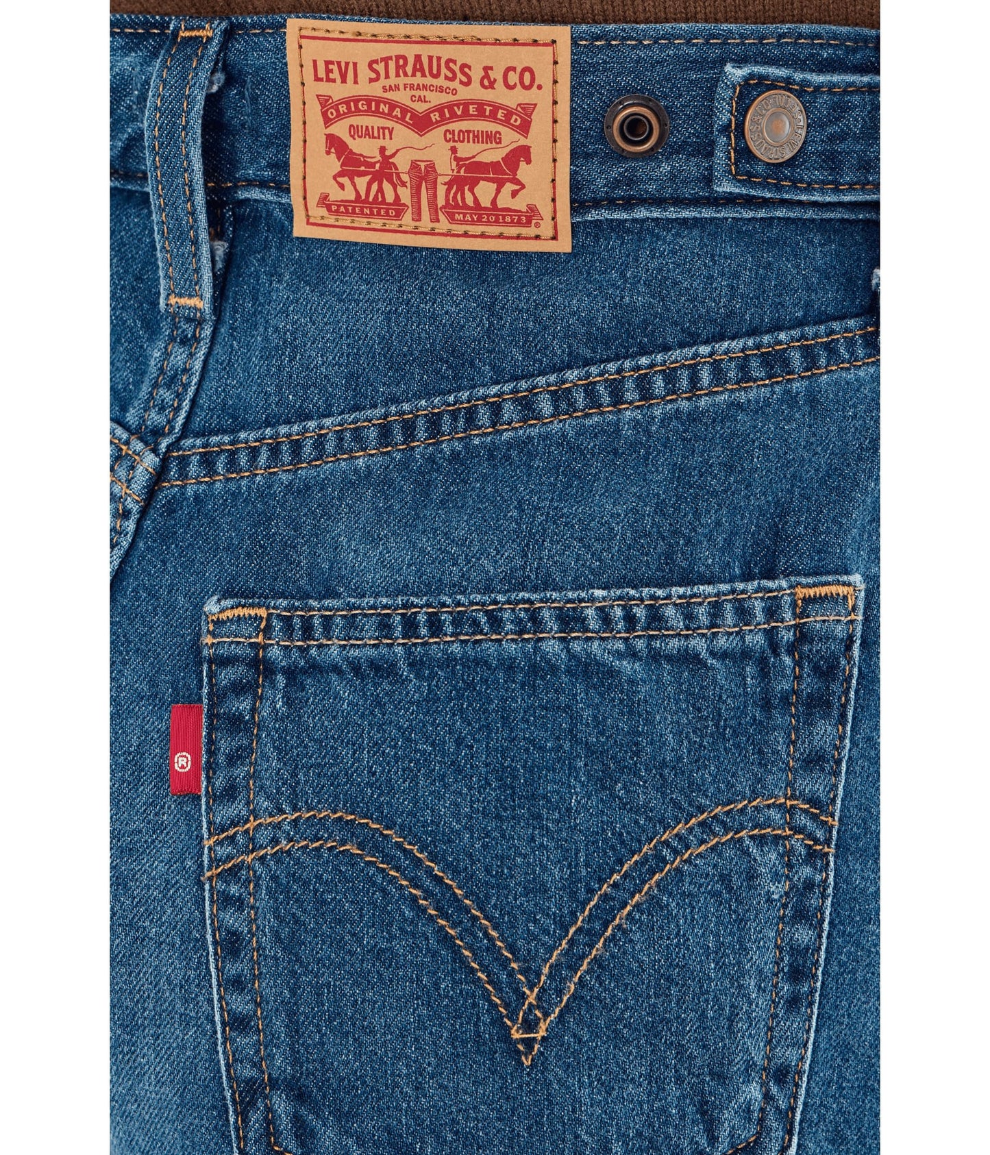 Levi's Womens Cinch Mid-Thigh Short, (New) Kiss Goodbye (Lightweight) (Non-Stretch), 28 ๐ All In One Marketplace Canada