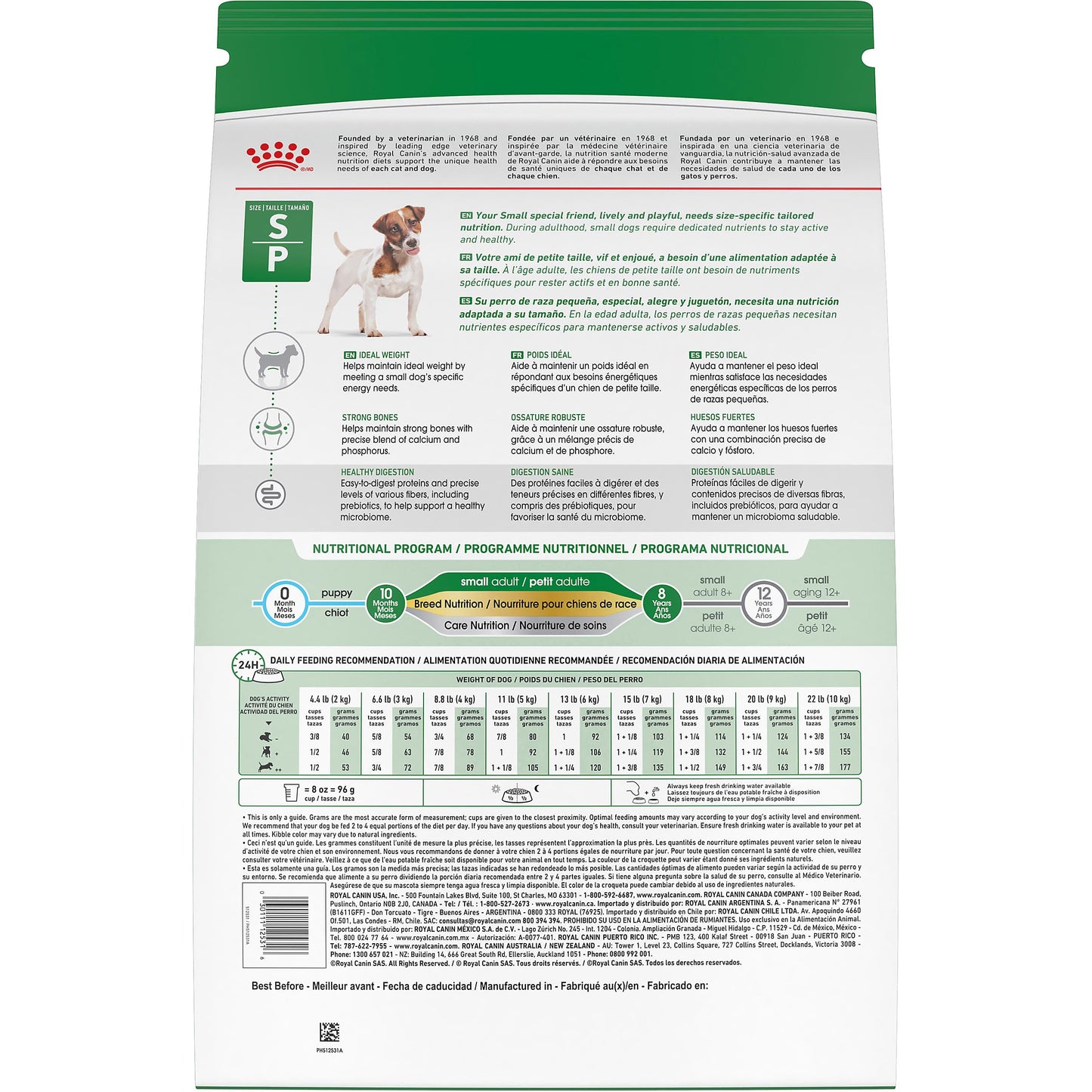 Royal Canin Size Health Nutrition Small Breed Dog Food Dry, Supports Healthy Weight, Digestive Health and Healthy Skin and Coat, 14 lb Bag ๐ All In One Marketplace Canada