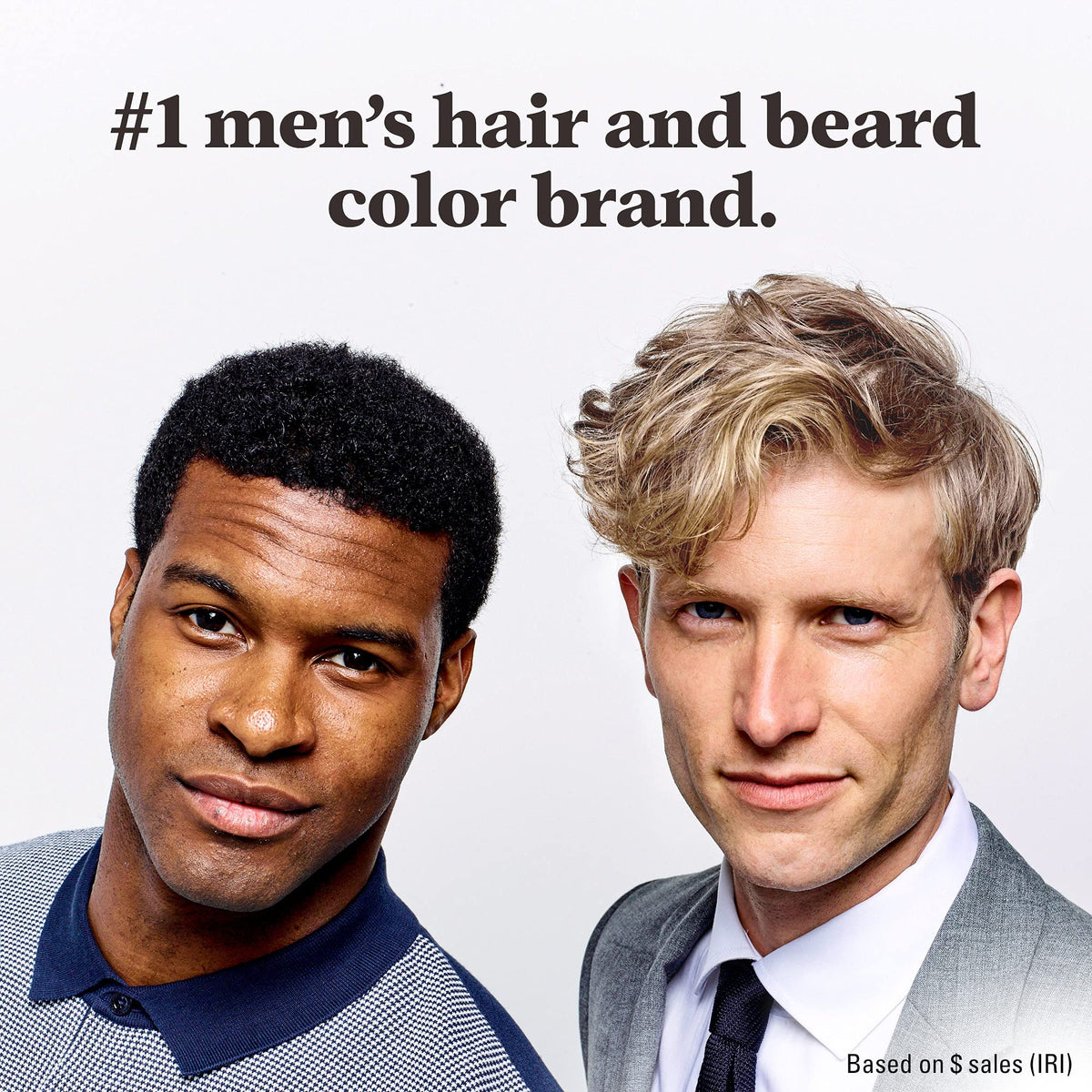 Just For Men Mustache & Beard, Beard Dye for Men with Brush Included for Easy Application, With Biotin Aloe and Coconut Oil for Healthy Facial Hair, Real Black, M-55 (3 Count) ๐ All In One Marketplace Canada