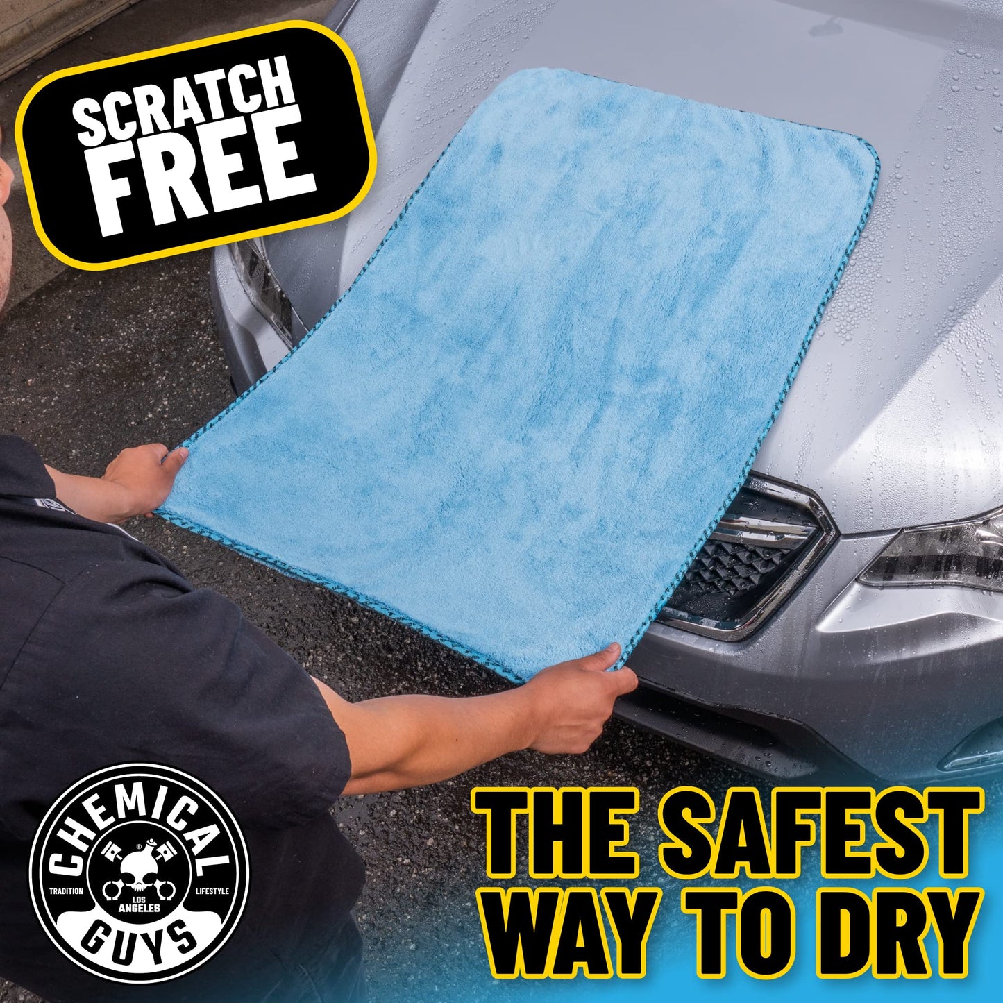 Chemical Guys Woolly Mammoth Microfiber Towel (36" x 25") Cars, Trucks, SUVs, RVs, Home, Pets, Messes, Blue ๐ All In One Marketplace Canada