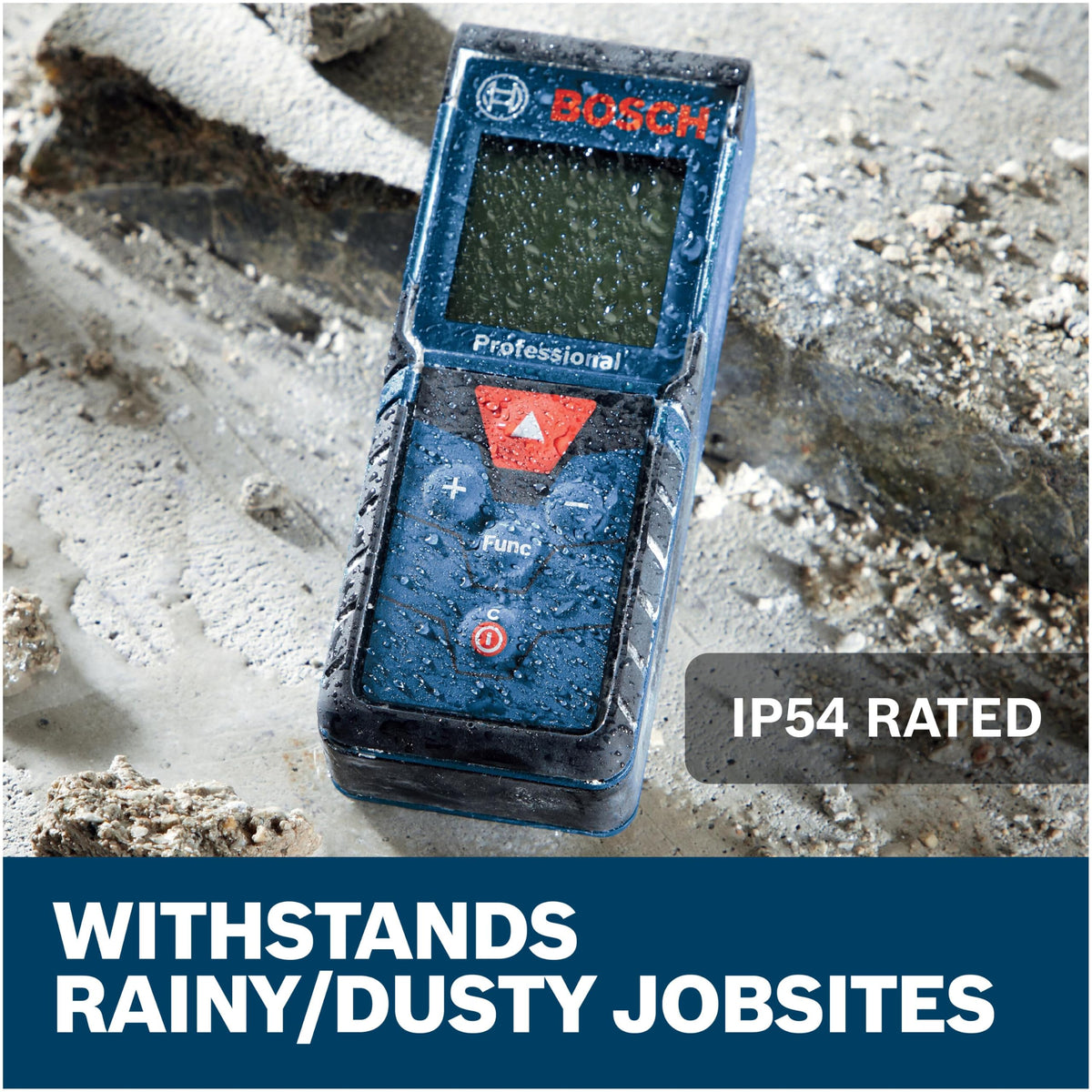 Bosch Blaze Pro Glm165-40 165Ft Laser Distance Measure with Color Backlit Display ๐ All In One Marketplace Canada