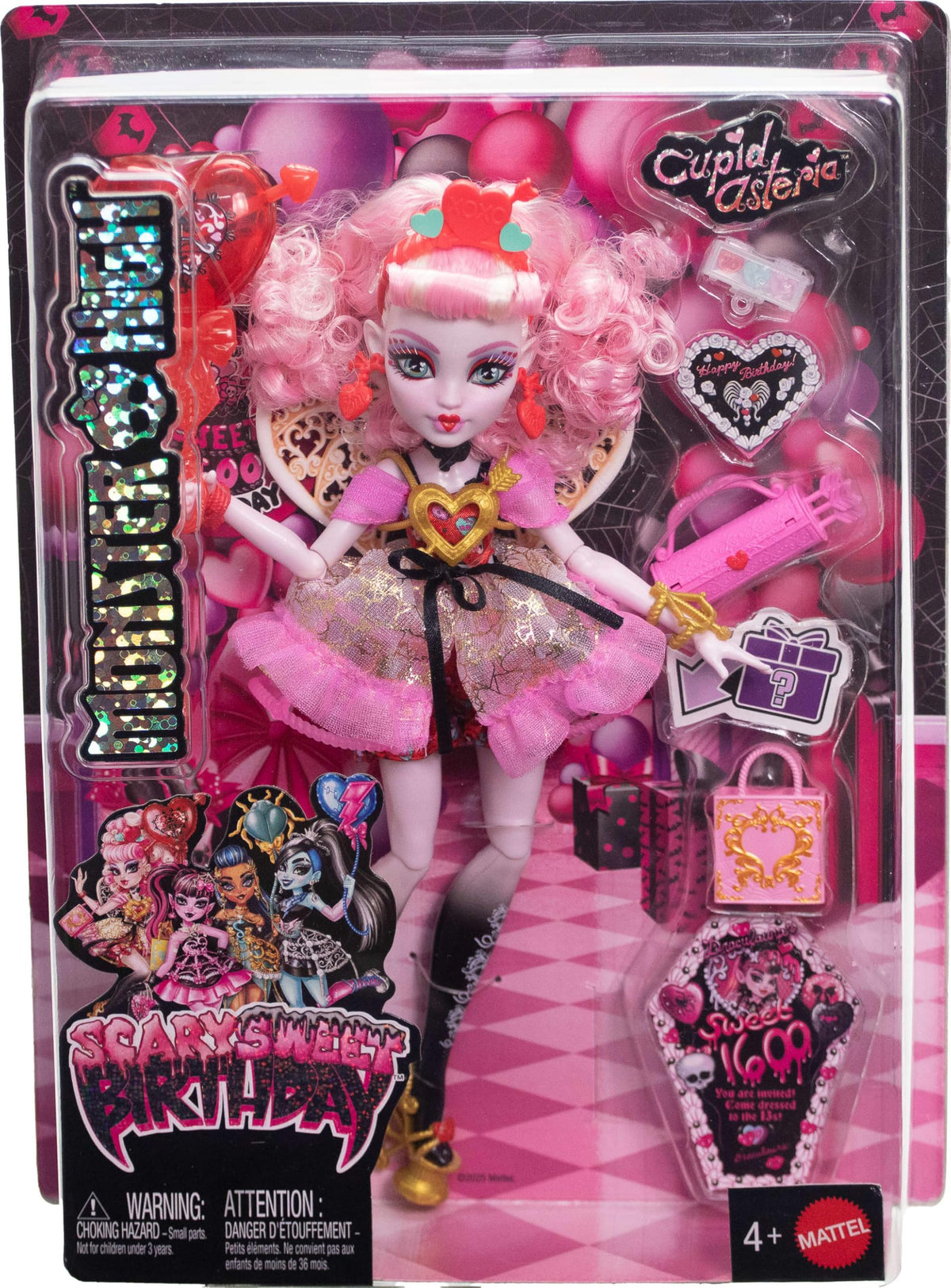 Monster High Scary Sweet Birthday Cupid Asteria Doll ๐ All In One Marketplace Canada