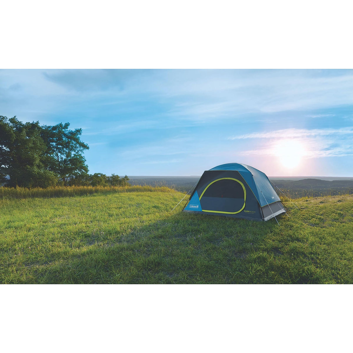 Coleman Skydome 4-Person Dark Room Camping Tent ๐ All In One Marketplace Canada