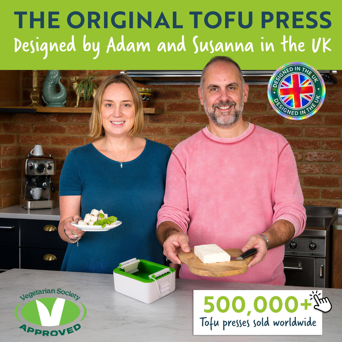 Tofuture Tofu Press | Patented Self-Contained | Vegan, Fits 8-16 oz Block ๐ All In One Marketplace Canada