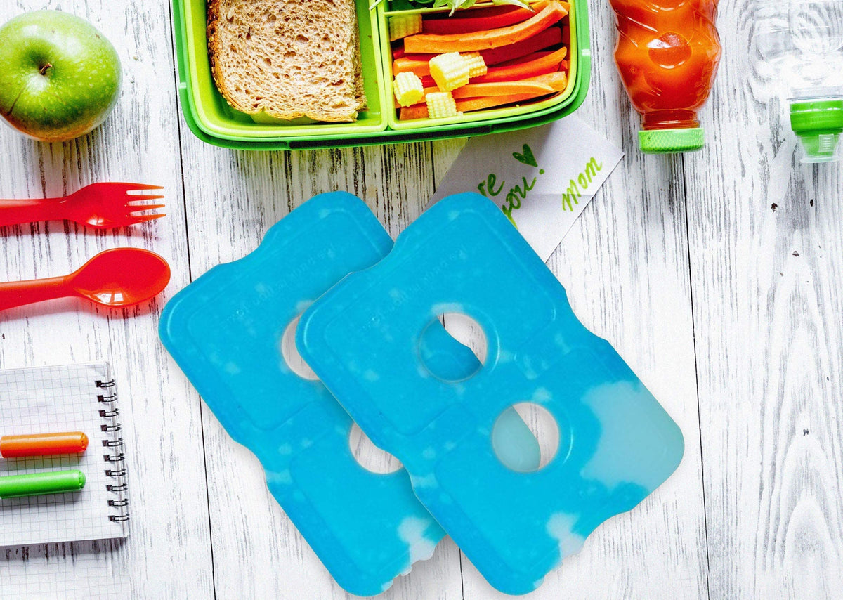 Healthy Packers Ice Packs for Lunch Boxes & Coolers - Freezer Packs - Original Cool Pack | Cooler Accessories for Beach, Camping & Fishing | Slim & Long-Lasting Reusable Ice Pack for Cooler ๐ All In One Marketplace Canada