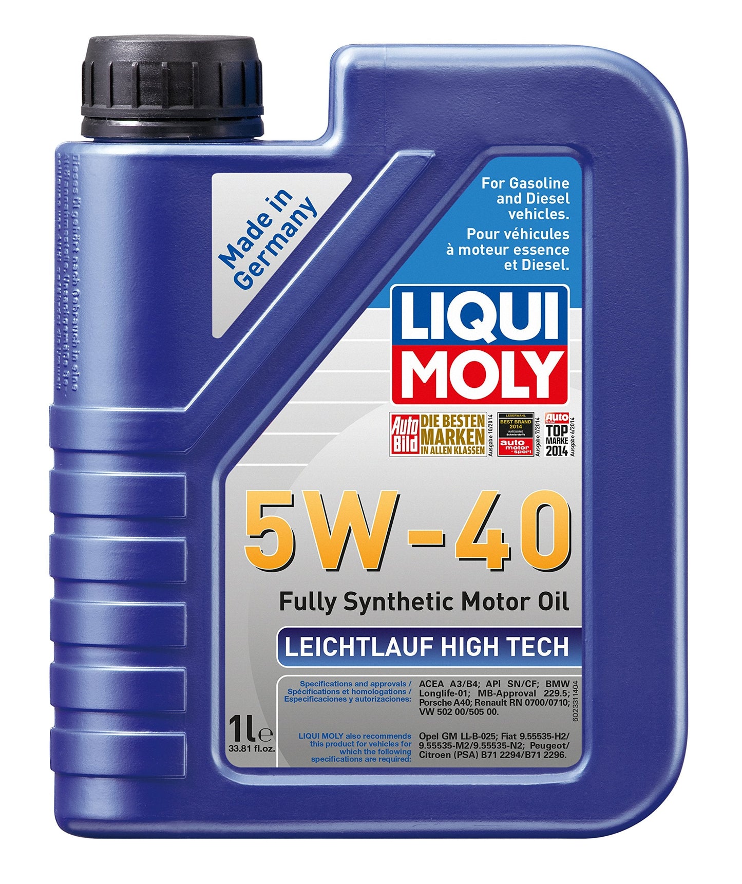Liqui Moly 2331 Leichtlauf High Tech 5W-40 Engine Oil - 1 Liter ๐ All In One Marketplace Canada