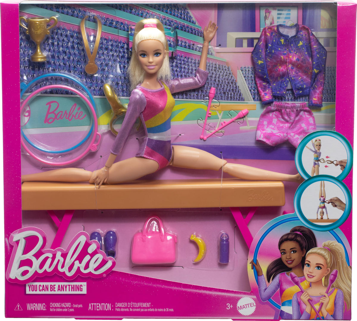 Barbie Gymnastics Doll & Accessories Playset ๐ All In One Marketplace Canada