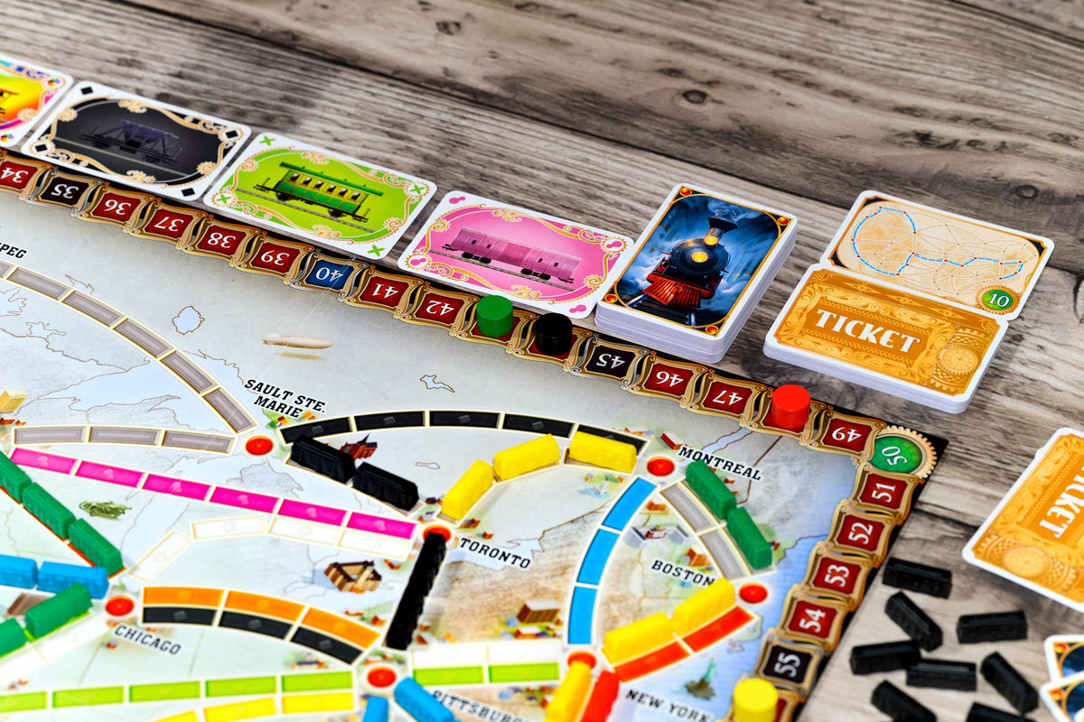 Ticket to Ride - Refresh (English Version) - A Game by Asmodee ๐ All In One Marketplace Canada