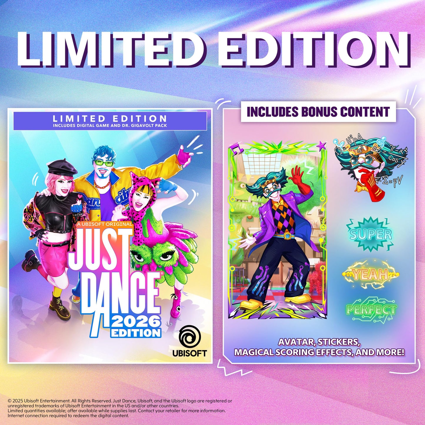 Just Dance 2026 Edition - Limited Edition, Nintendo Switch (Code in Box) π All In One Marketplace Canada