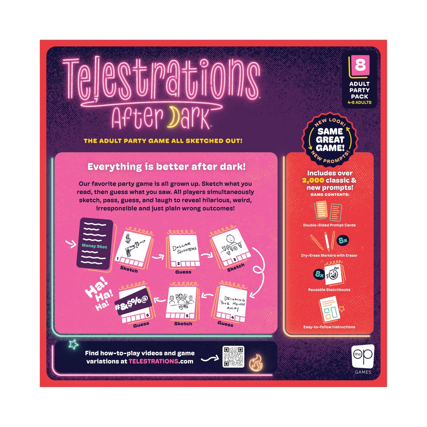Telestrations After Dark 8 Player 2025 đ All In One Marketplace Canada