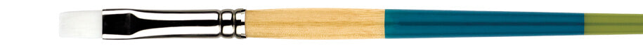 Princeton - Snap! White Taklon - Short Handle - Flat Shader