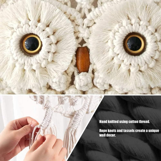 Owl Wall Hanging Tapestry